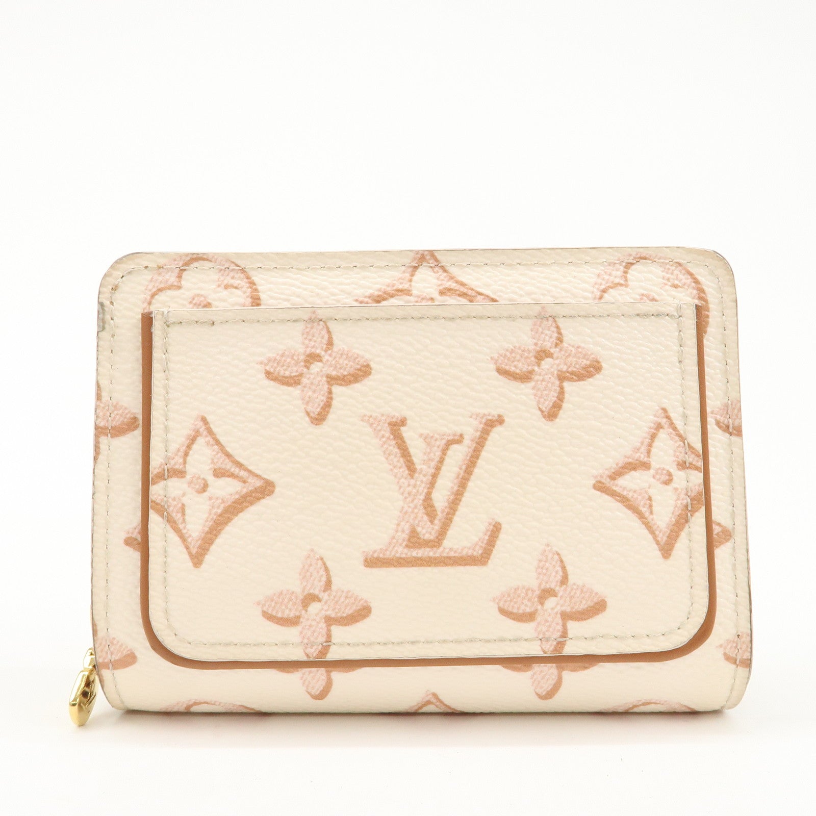 Louis Vuitton Monogram Fall For You Portefeuille Roux M81527 Used