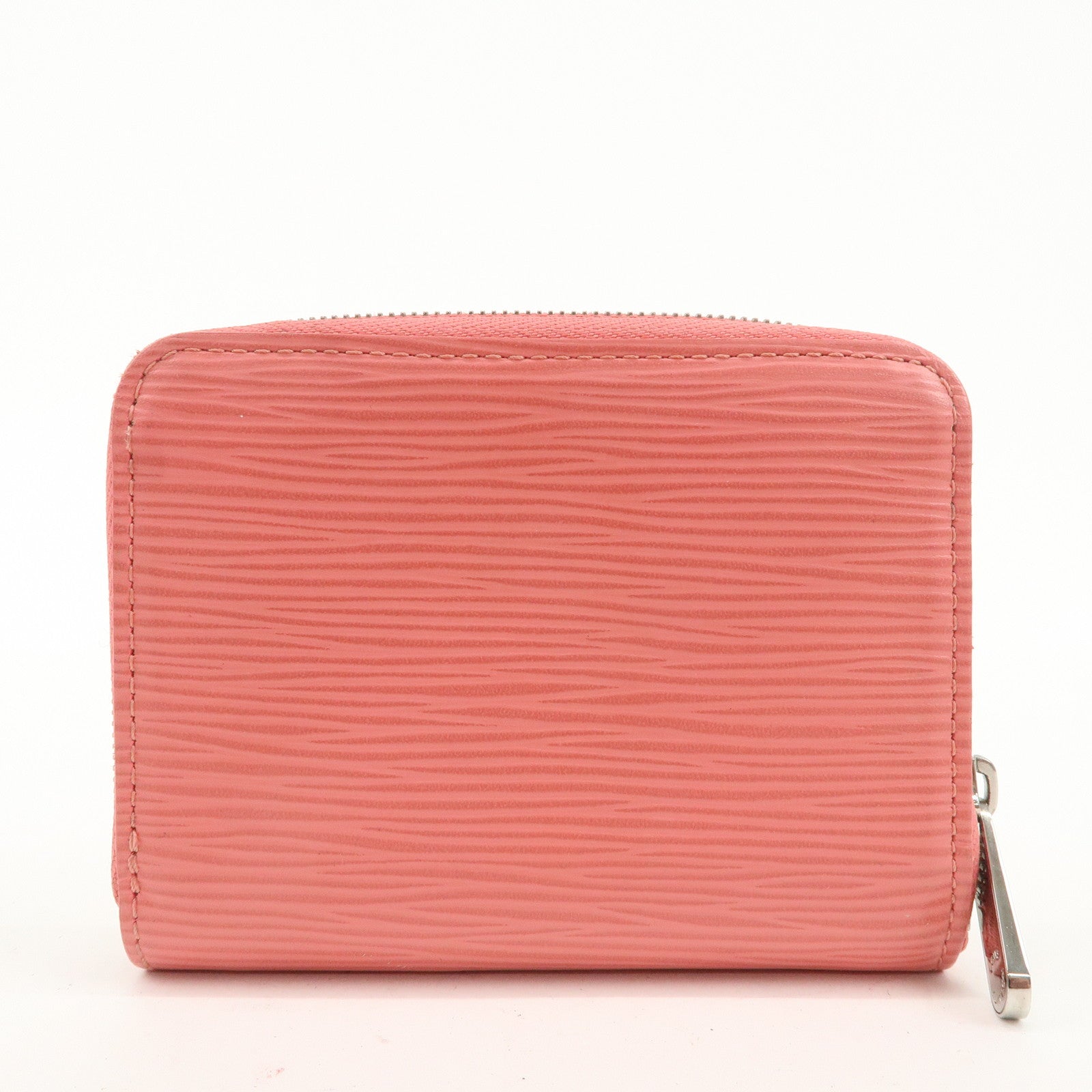 Louis Vuitton Epi Leather Zippy Coin Purse Corail M60593 Used