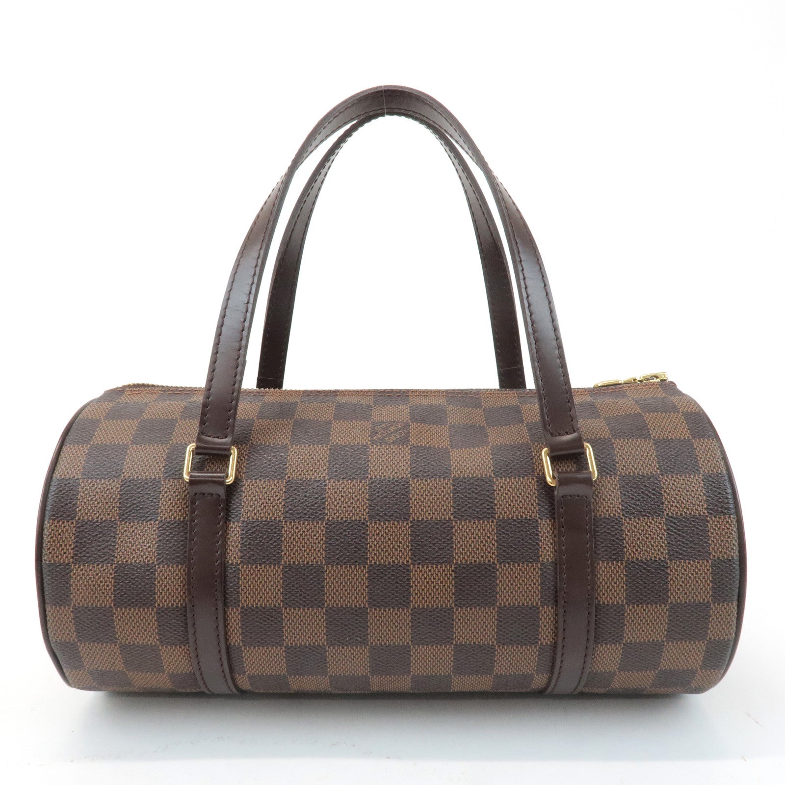 Louis Vuitton Damier Ebene Papillon 26 Hand Bag Brown N51304 Used