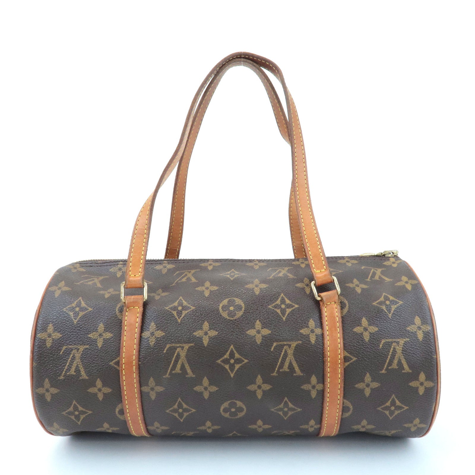 Louis Vuitton Monogram Papillon 30 Hand Bag New Style M51385 Used