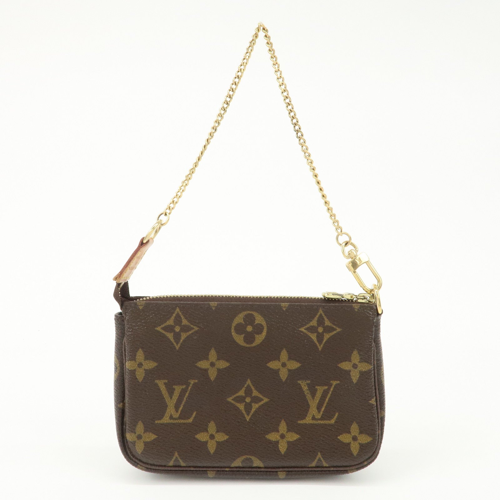 Louis Vuitton Monogram T&B Mini Pochette Accessoires Pouch M60153 Used