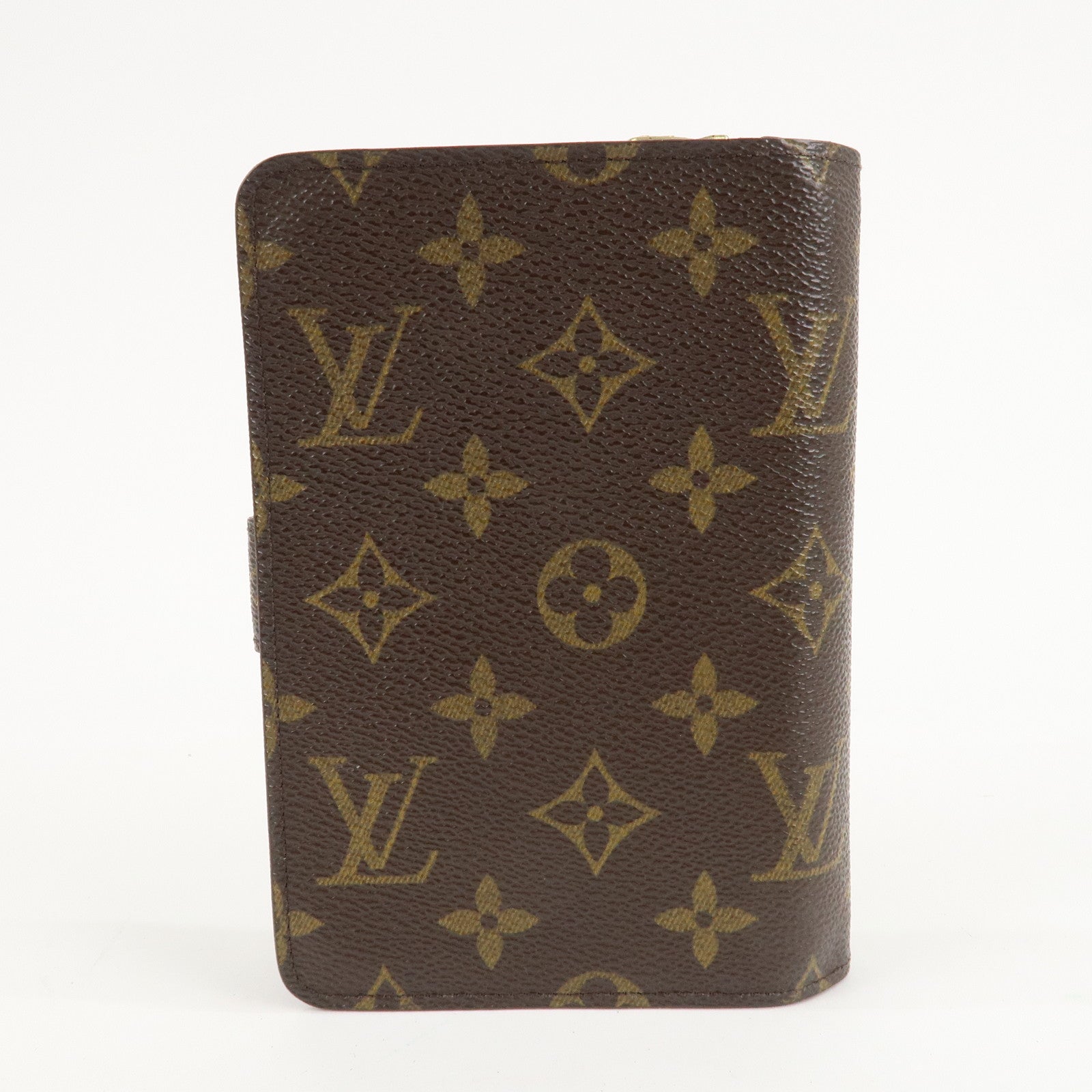 Louis Vuitton Monogram Porte Papier Zip Bi-fold Wallet M61207 Used