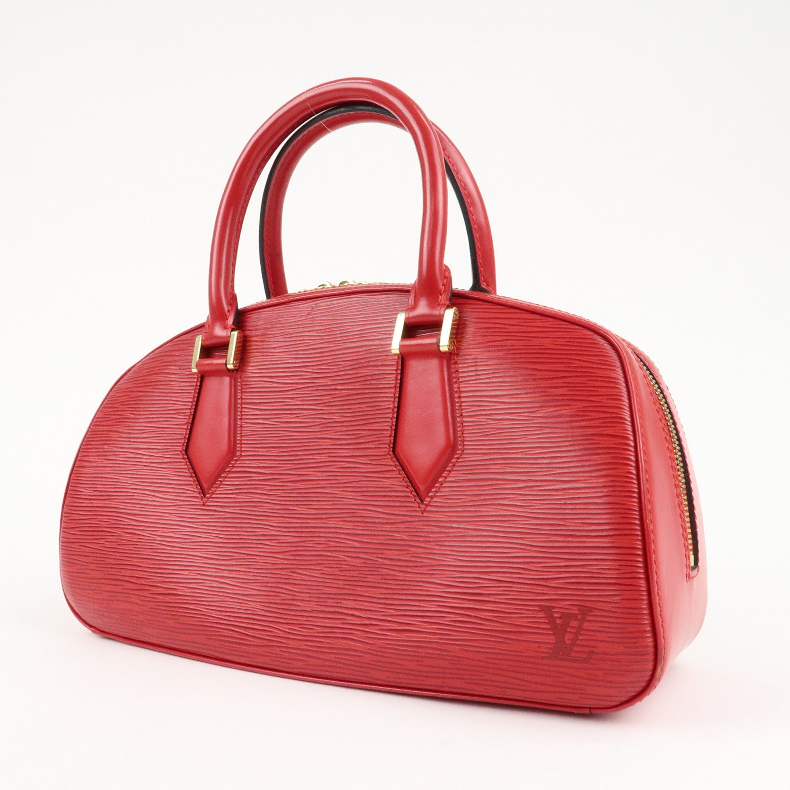 Louis Vuitton Epi Jasmine Hand Bag Castilian Red M52087 Used
