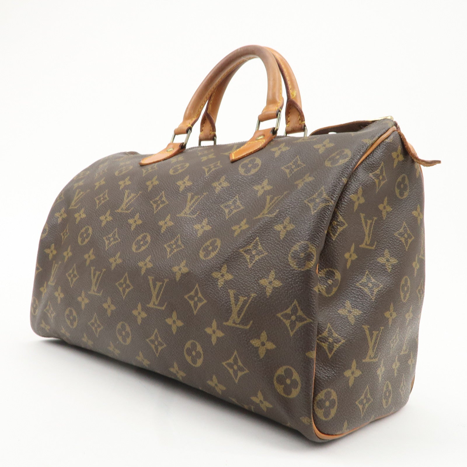 Louis Vuitton Monogram Speedy 35 Hand Bag Boston Bag M41524 Used
