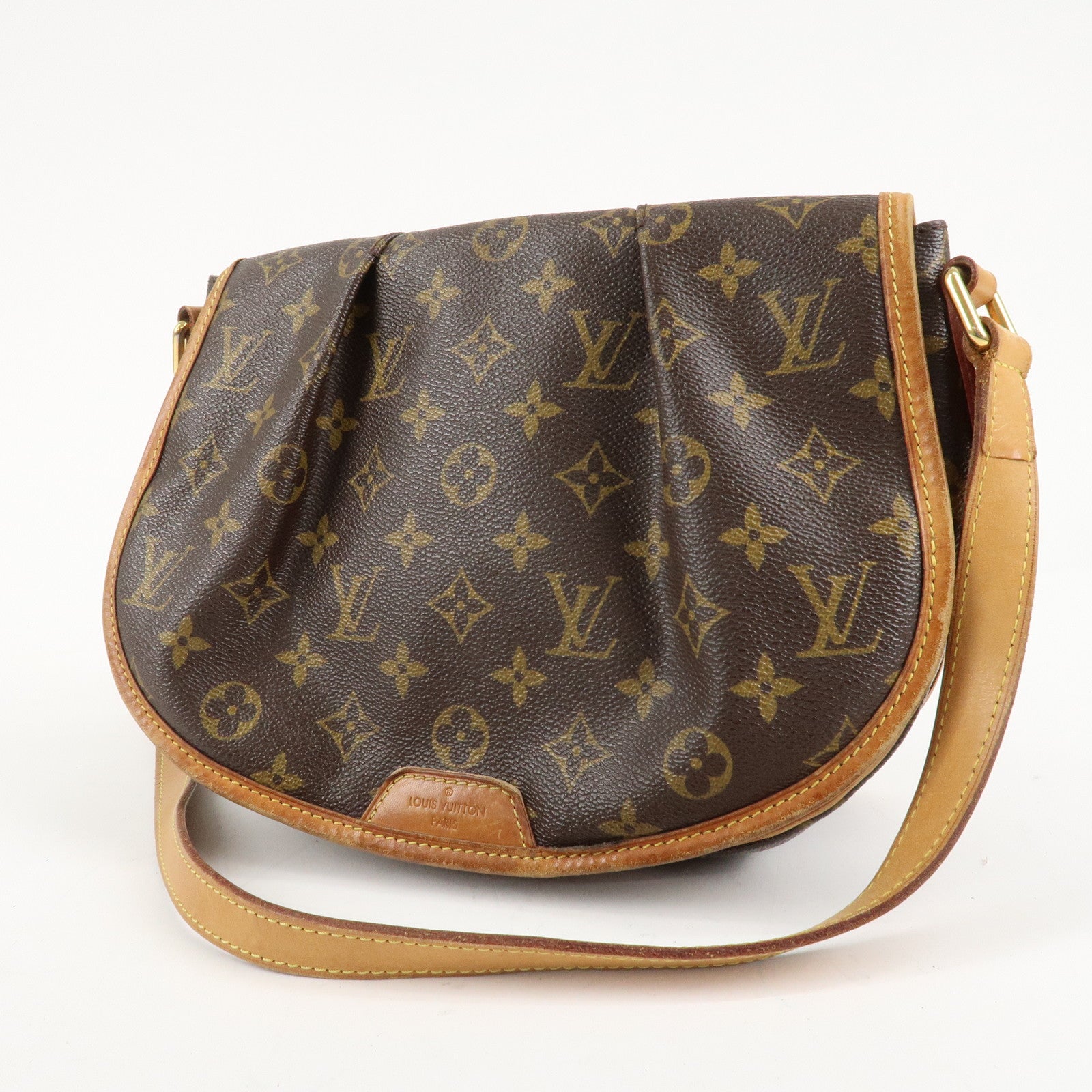 Louis Vuitton Monogram Menilmontant PM Shoulder Bag M40474 Used