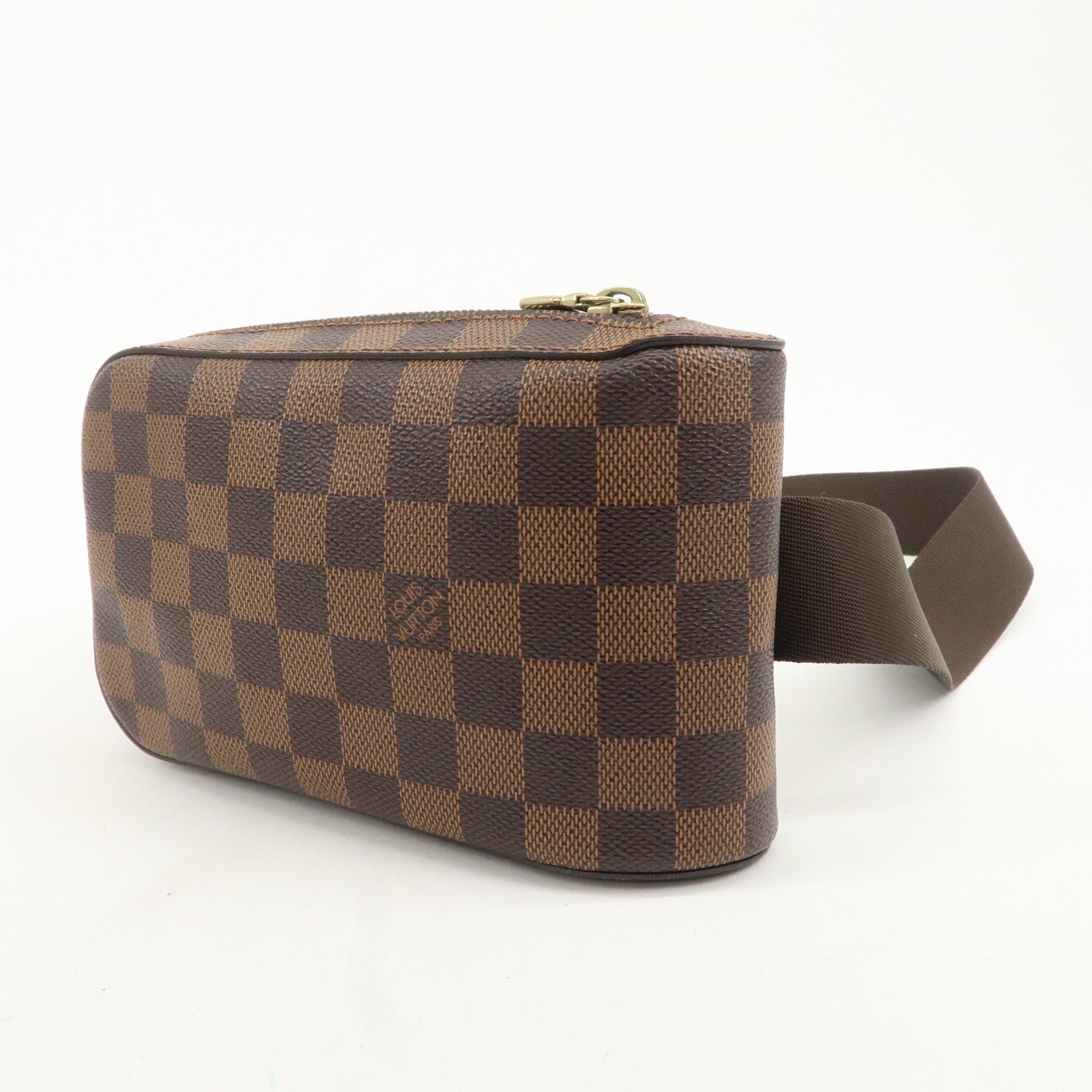 Louis Vuitton Damier Geronimos Body Bag Waist Bag Brown N51944 Used