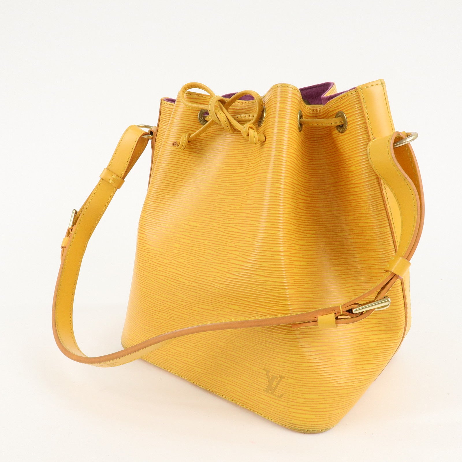 Louis Vuitton Epi Petit Noe Shoulder Bag Tassili Yellow M44109 Used