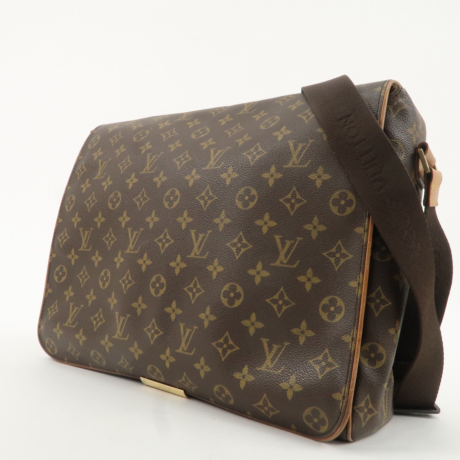 Louis Vuitton Monogram Abbesses Messenger Bag Hand Bag M45257 Used