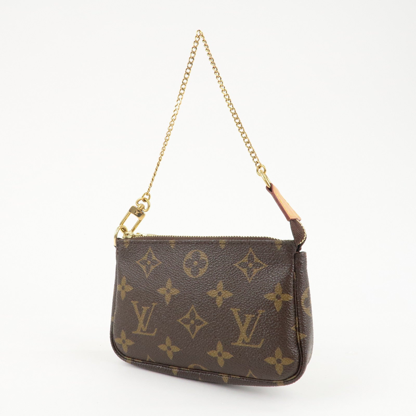 Louis Vuitton Monogram Mini Pochette Accessoires Pouch M58009 Used