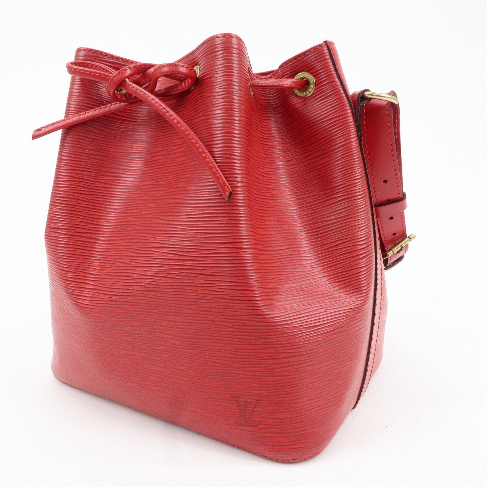 Louis Vuitton Epi Petit Noe Shoulder Bag Castilian Red M59017 Used
