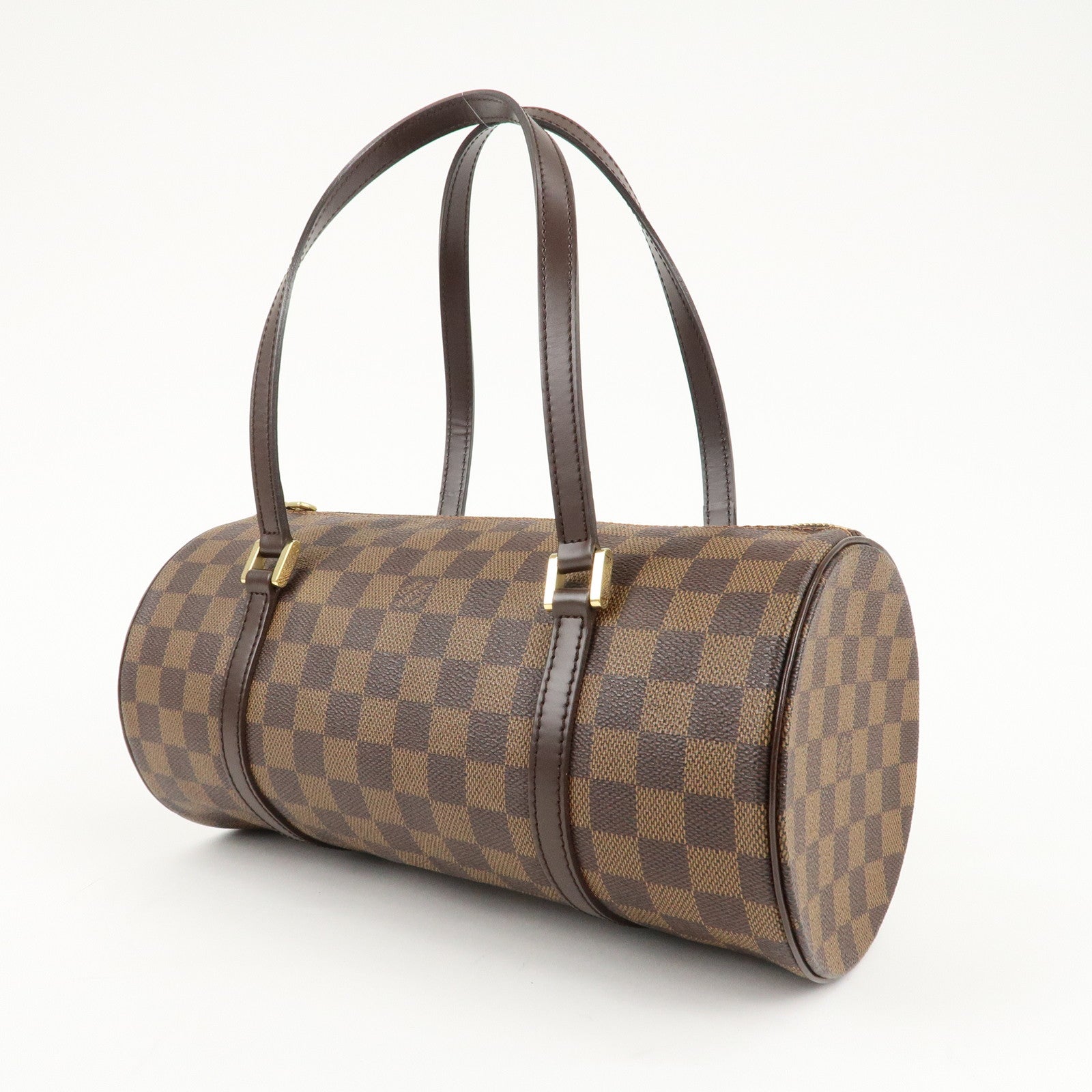 Louis Vuitton Damier Papillon 30 Hand Bag Damier Ebene N51303 Used