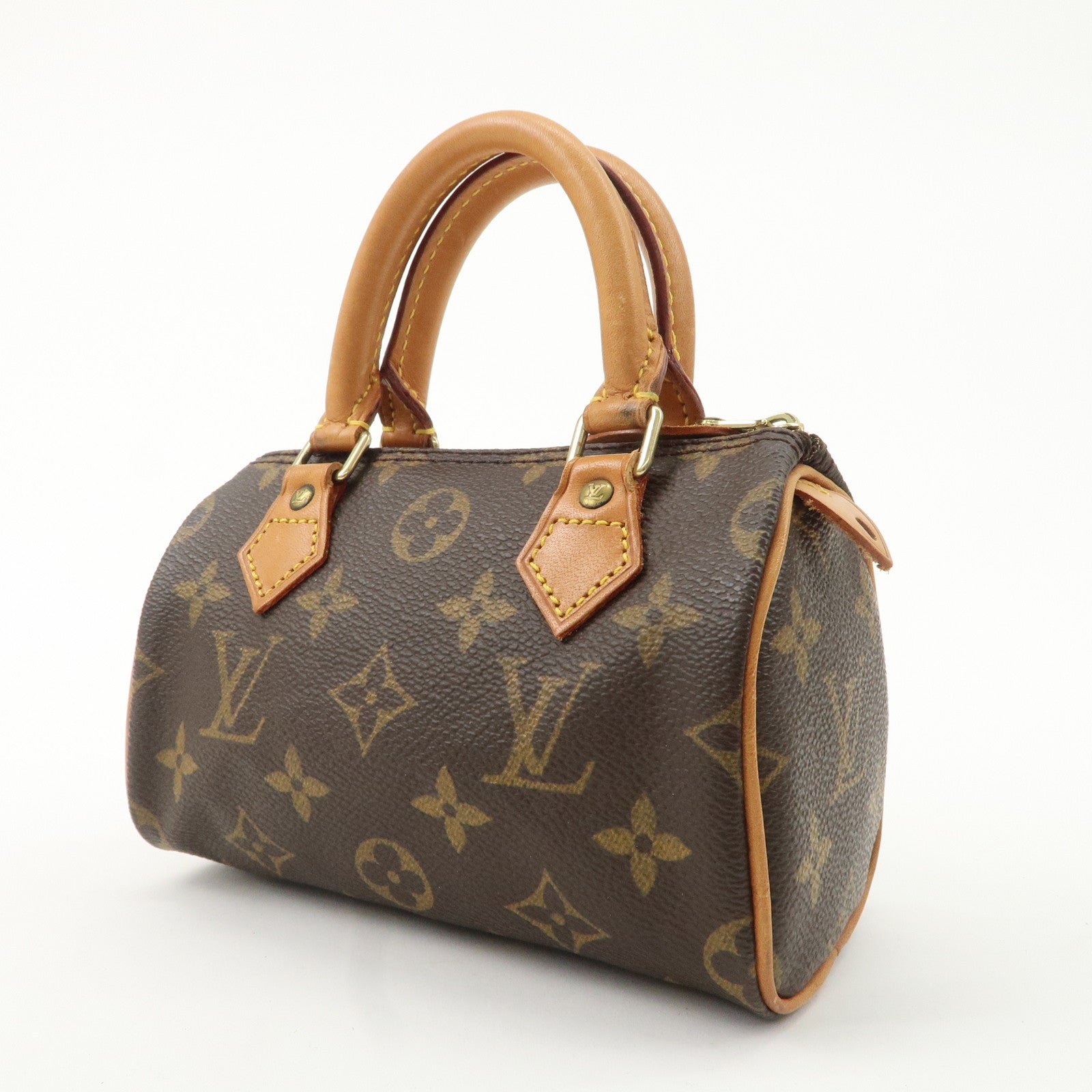 Louis Vuitton Monogram Mini Speedy & Strap M41534 J75010 Used
