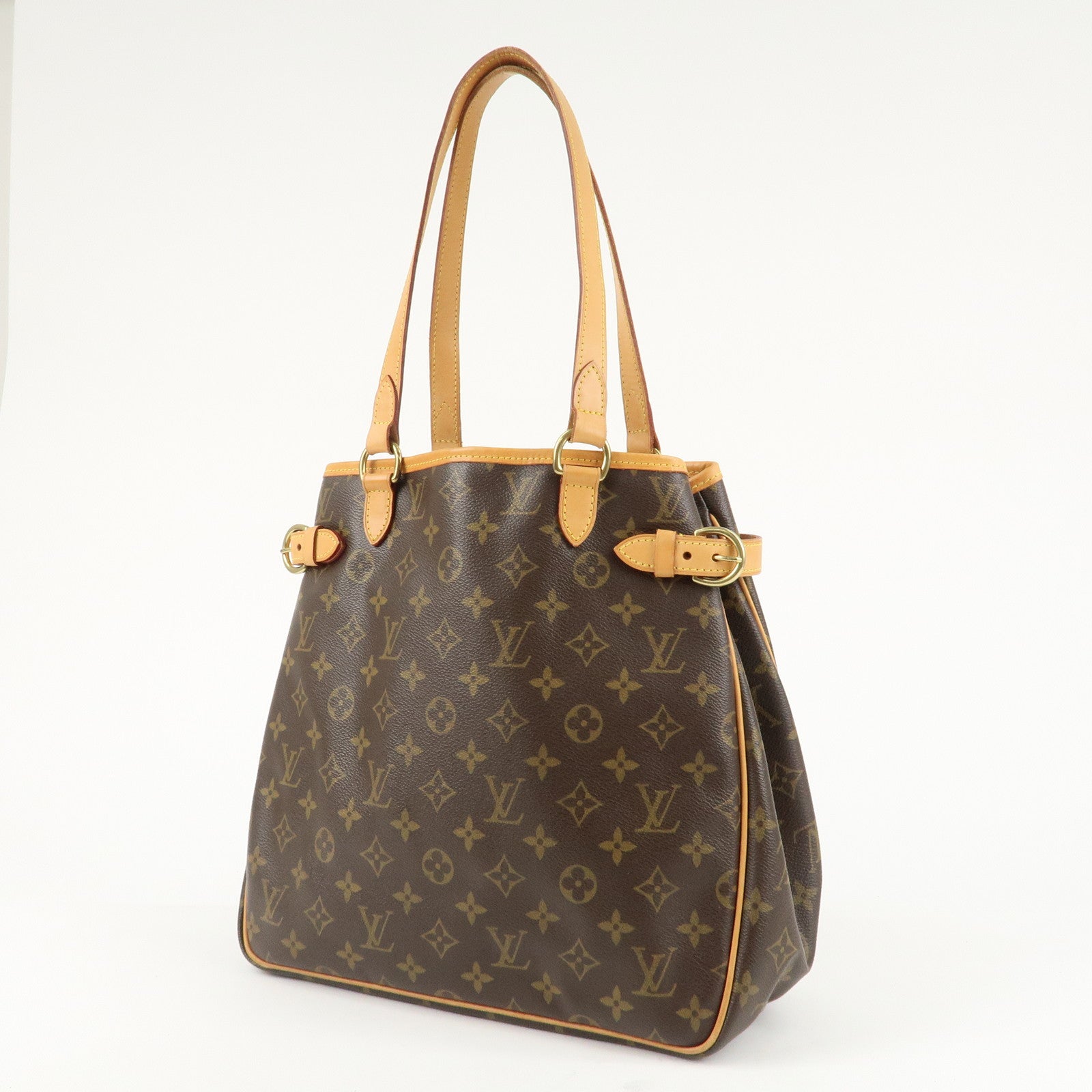 Louis Vuitton Monogram Batignolles Vertical Tote Bag M51153 Used
