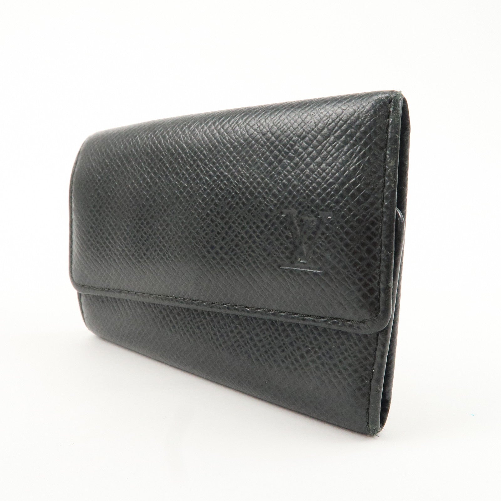 Set of 2 Louis Vuitton Taiga Damier Graphite KeyCase M30500 N62662 Used