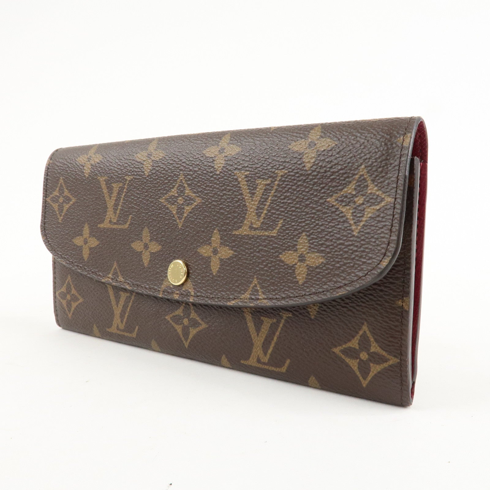 Louis Vuitton Monogram Portefeuille Emily Bi-fold Wallet M60697 Used