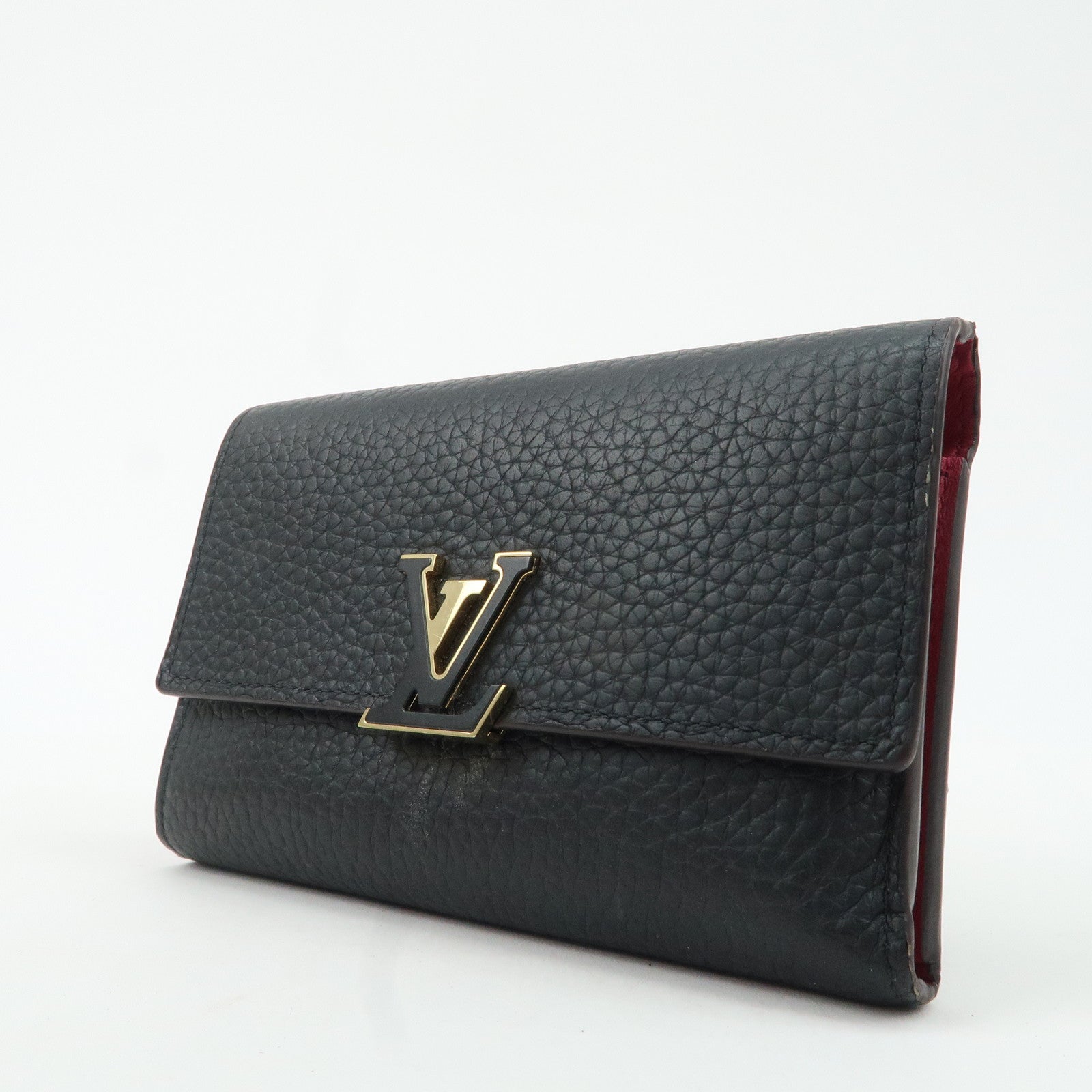 Louis Vuitton Portefeuille Capucines Compact Wallet M62157 Used