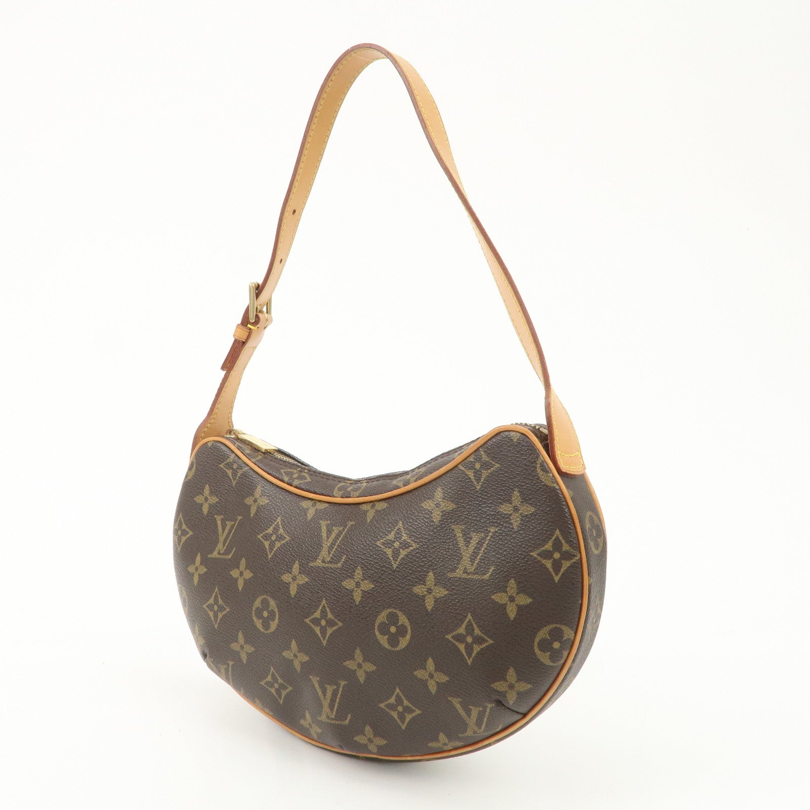 Louis Vuitton Monogram Pochette Croissant Shoulder Bag M51510 Used
