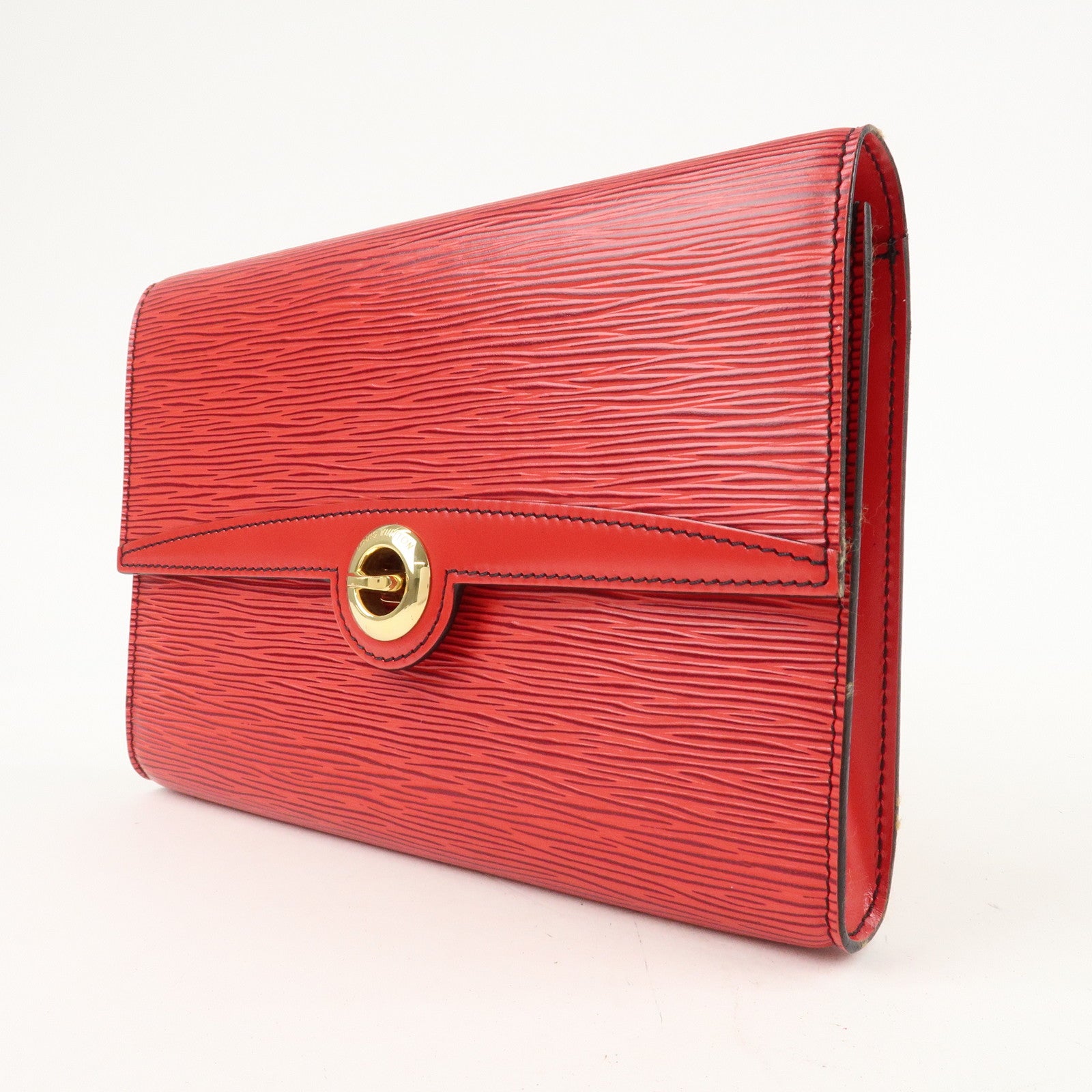 Louis Vuitton Epi Arsch Shoulder Bag Castilian Red M52577 Used