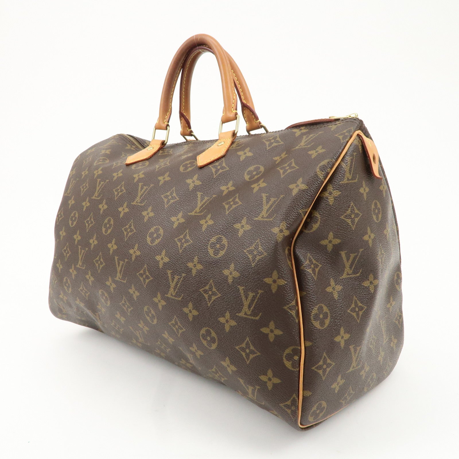Louis Vuitton Monogram Speedy 40 Hand Bag Boston Bag M41522 Used