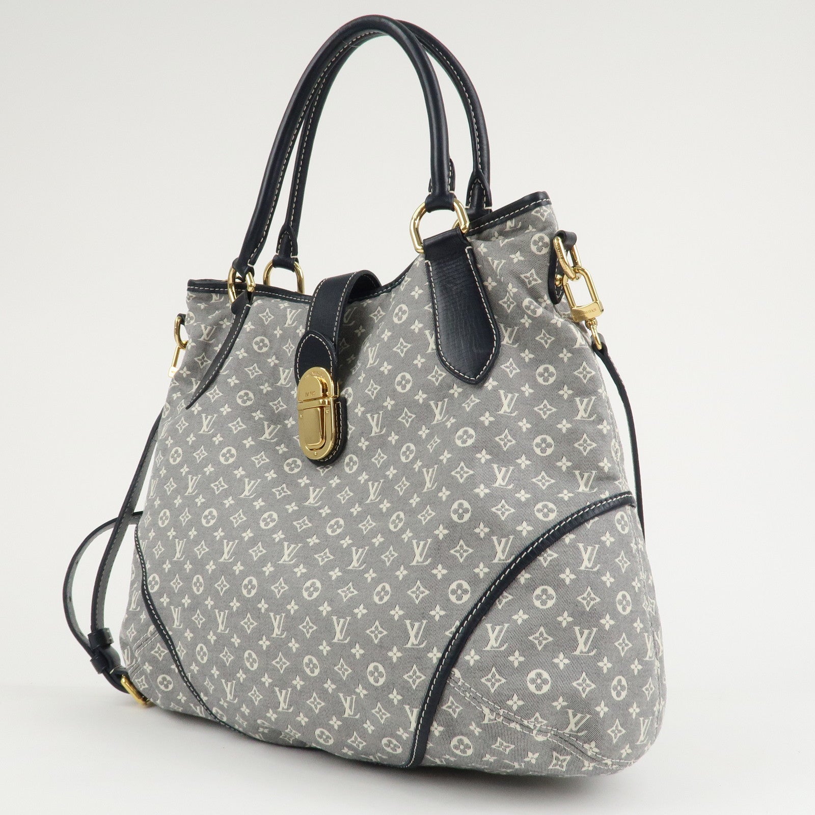 Louis Vuitton Monogram Idylle Elegie Tote Bag Encre Blue M56697 Used