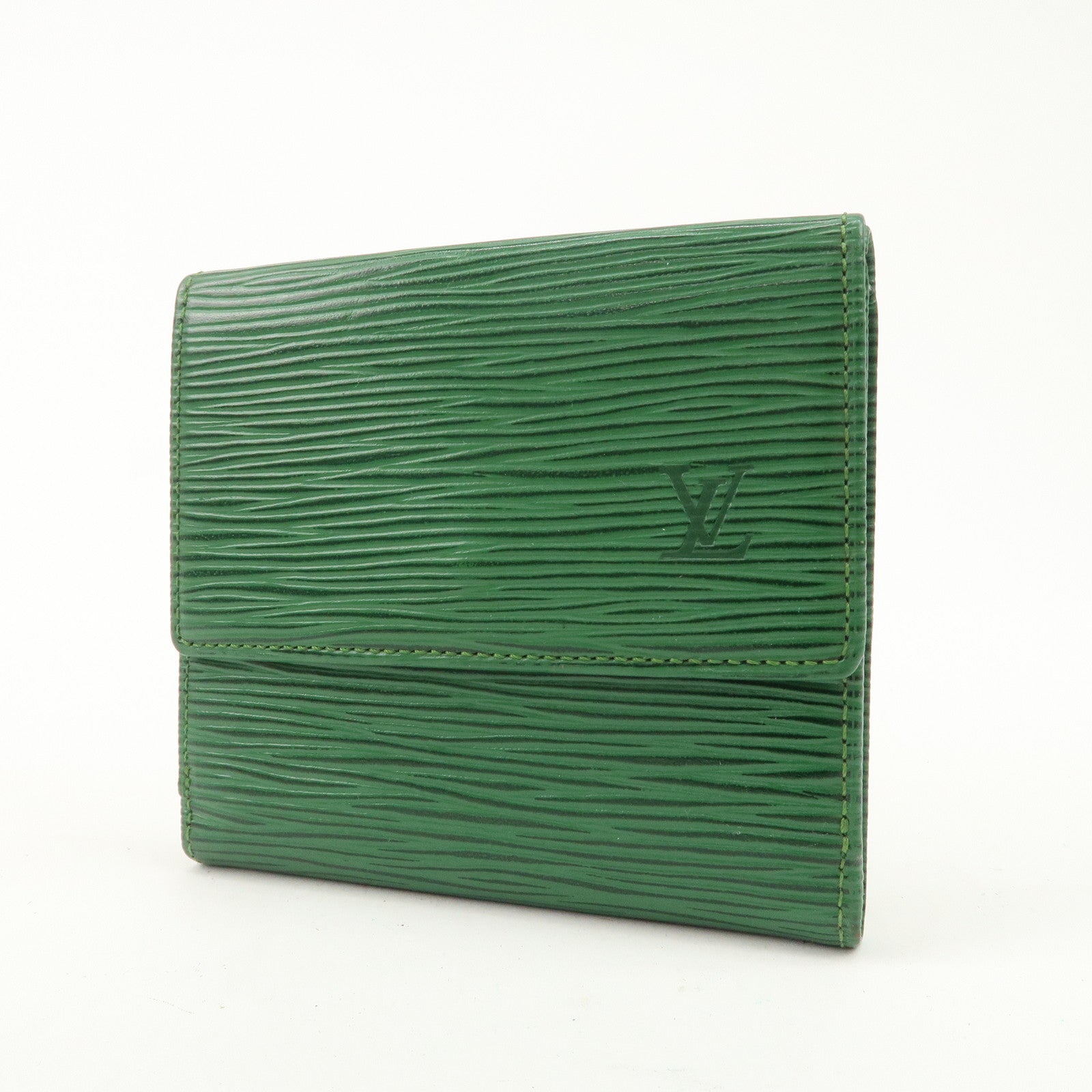 Louis Vuitton Epi Set of 2 Compact Wallet M63484 M63558 Used