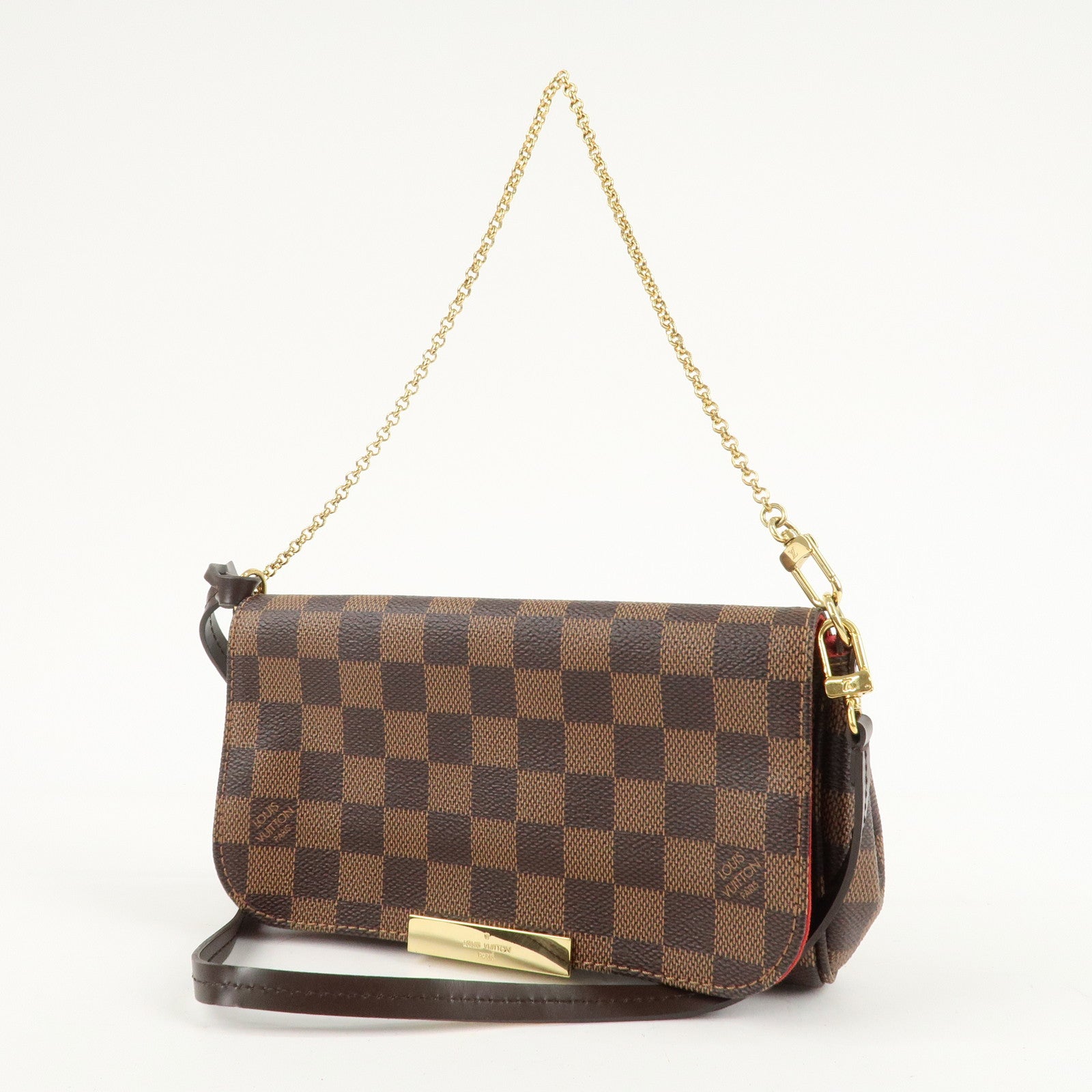 Louis Vuitton Damier Favorite PM 2Way Shoulder Bag N41276 Used