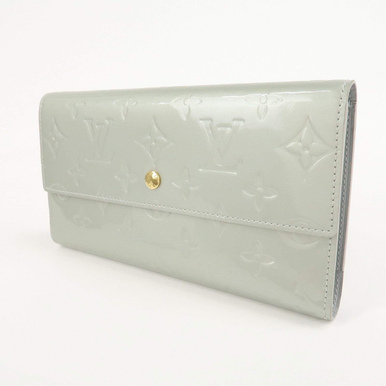 Louis Vuitton Monogram Vernis Porto Tresor International Wallet Used