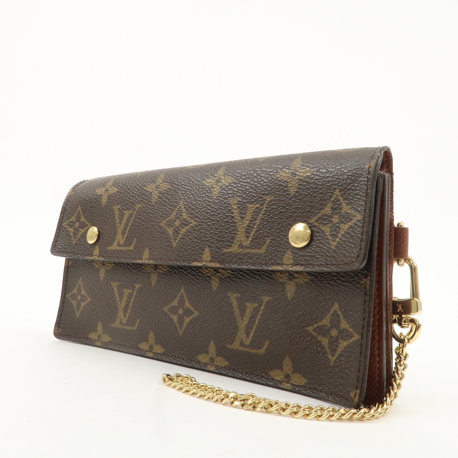 Louis Vuitton Monogram Portefeuille Accordeon Wallet M58008 Used