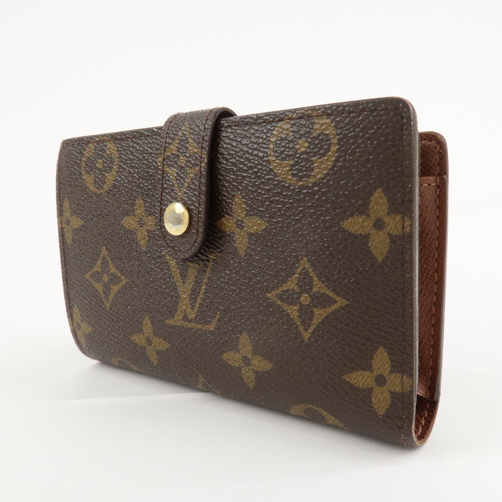 Louis Vuitton Monogram Portefeuille Viennois Wallet M61674 Used
