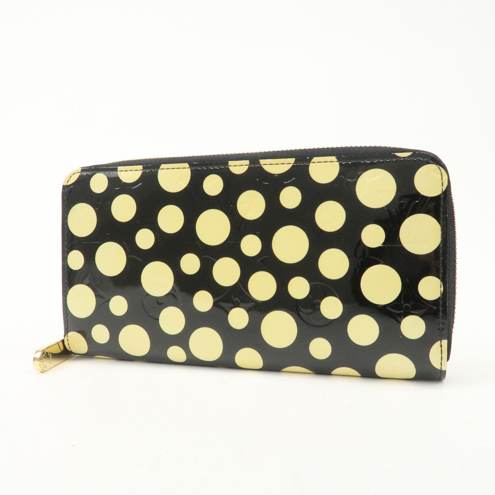 Louis Vuitton Monogram Vernis Dots Infinity Zippy Wallet M91573 Used