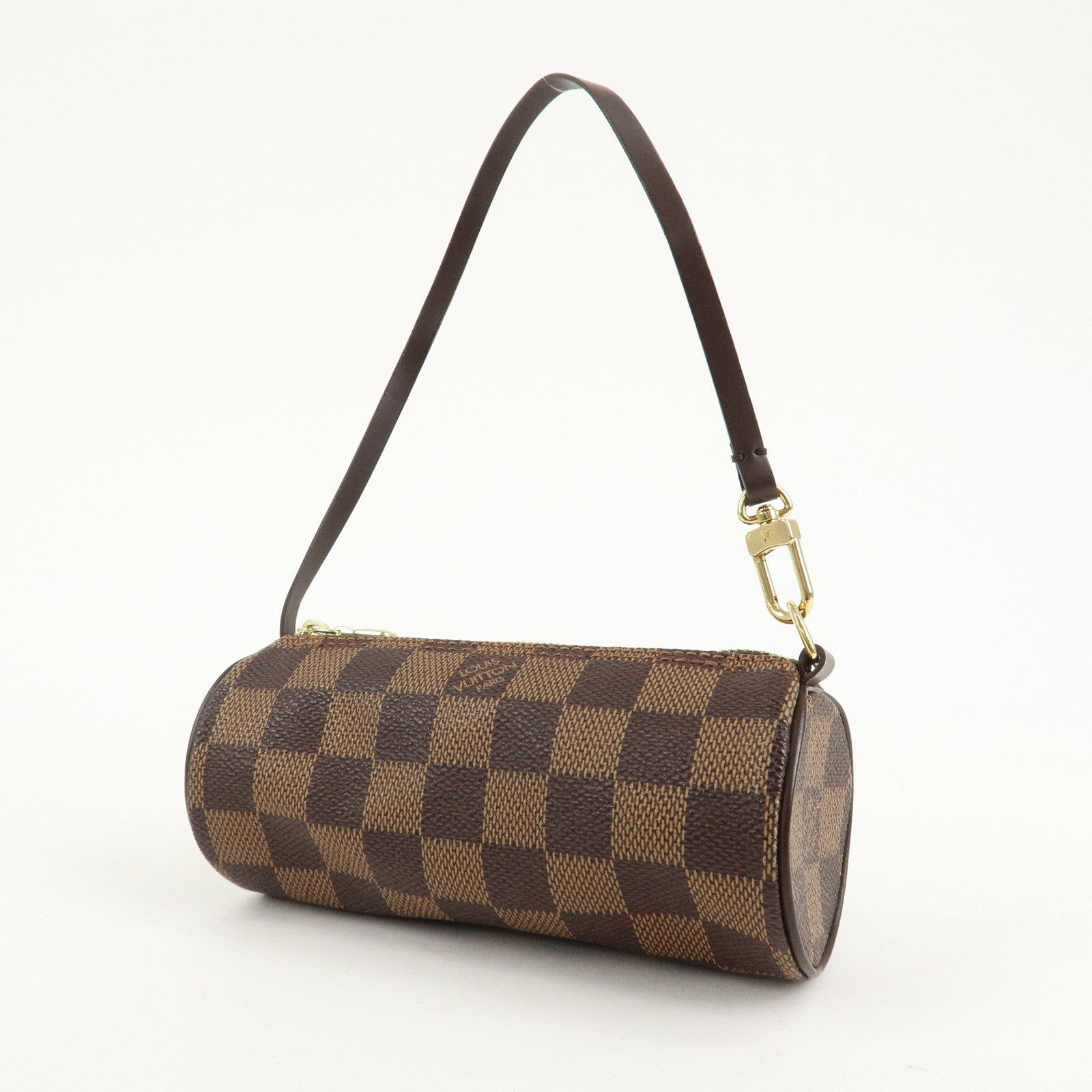 Louis Vuitton Damier Pouch for Papillon Mini Bag Damier Ebene Used