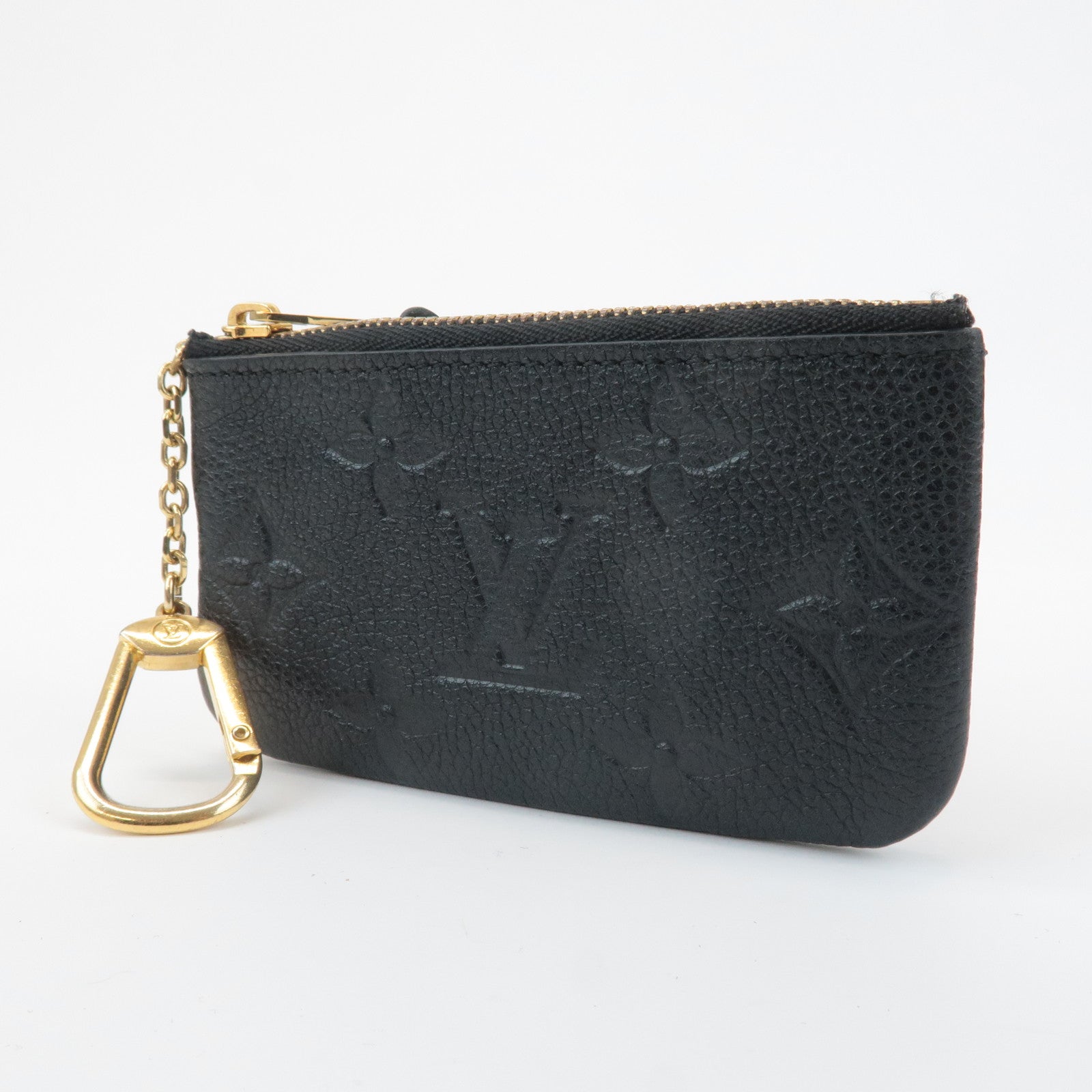 Louis Vuitton Monogram Empreinte Pochette Cles Coin Case M80879 Used