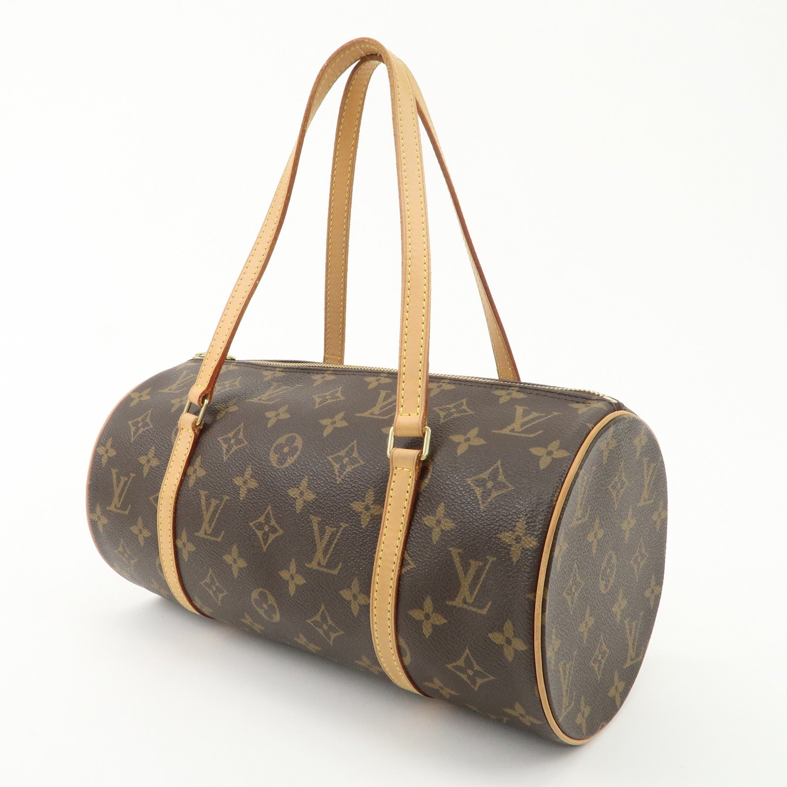 Louis Vuitton Monogram Papillon 30 Hand Bag Shoulder Bag M51385 Used