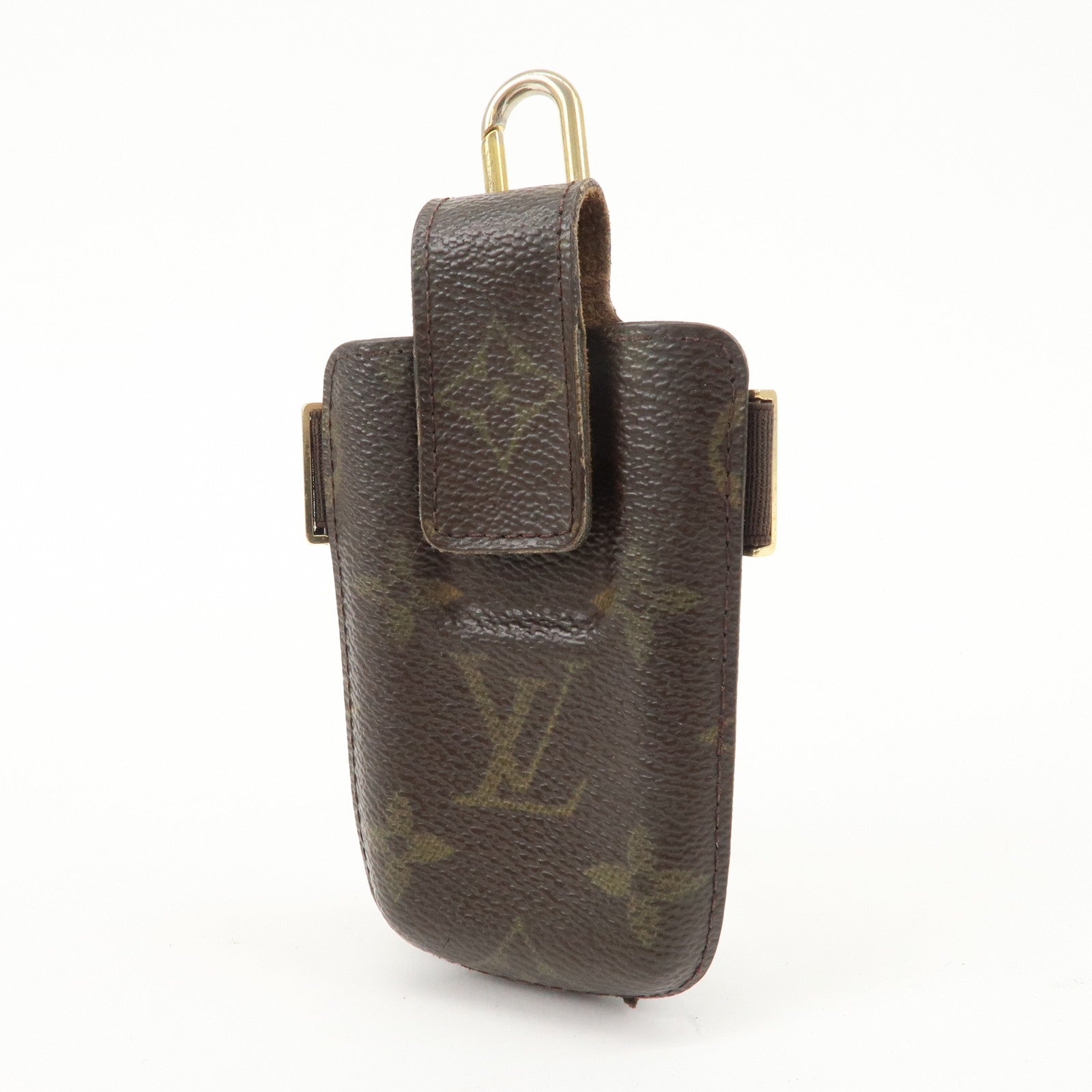 Louis Vuitton Monogram Etui Telephone International PM M63064 Used