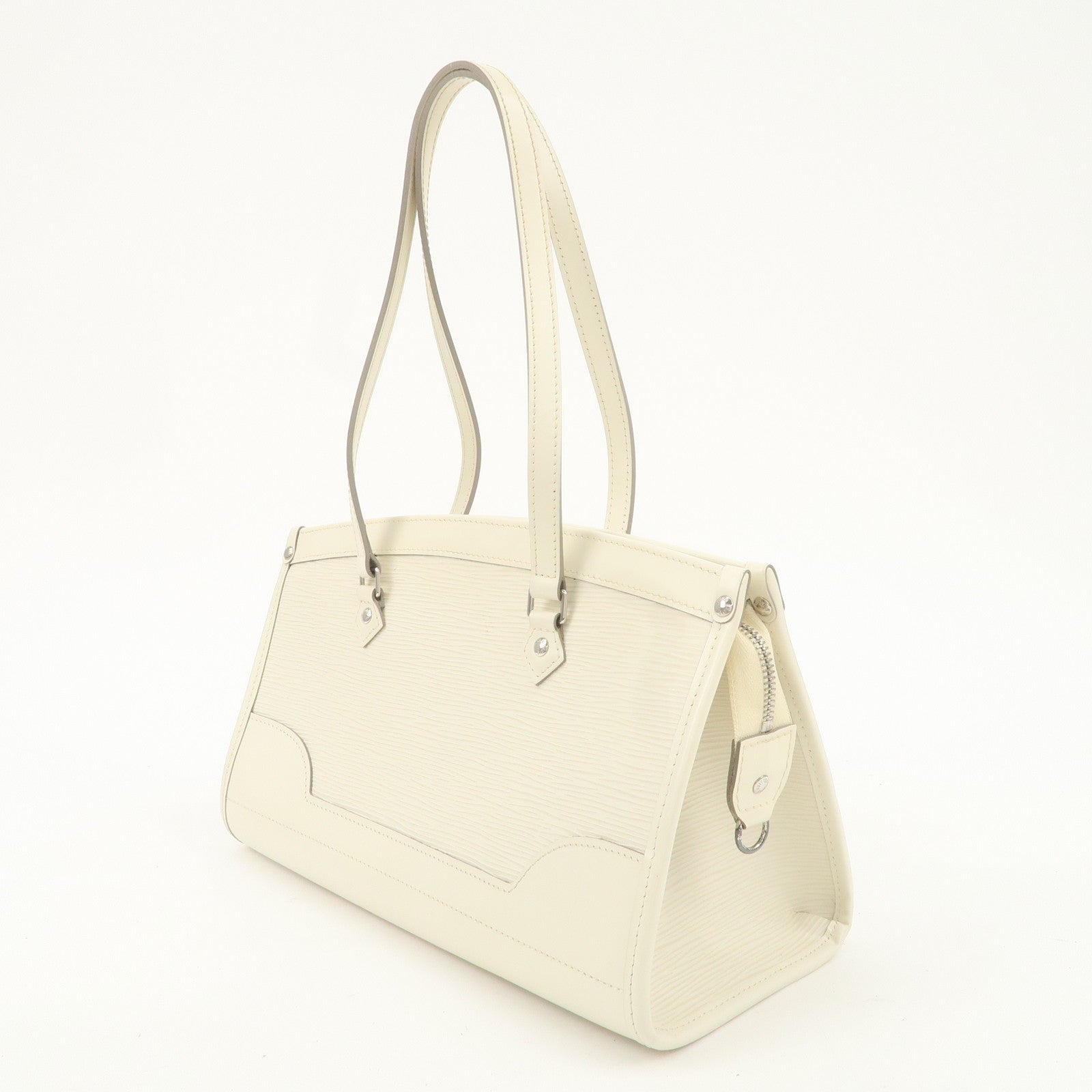 Louis Vuitton Epi Madeleine PM Hand Bag Ivoire White M5933J Used