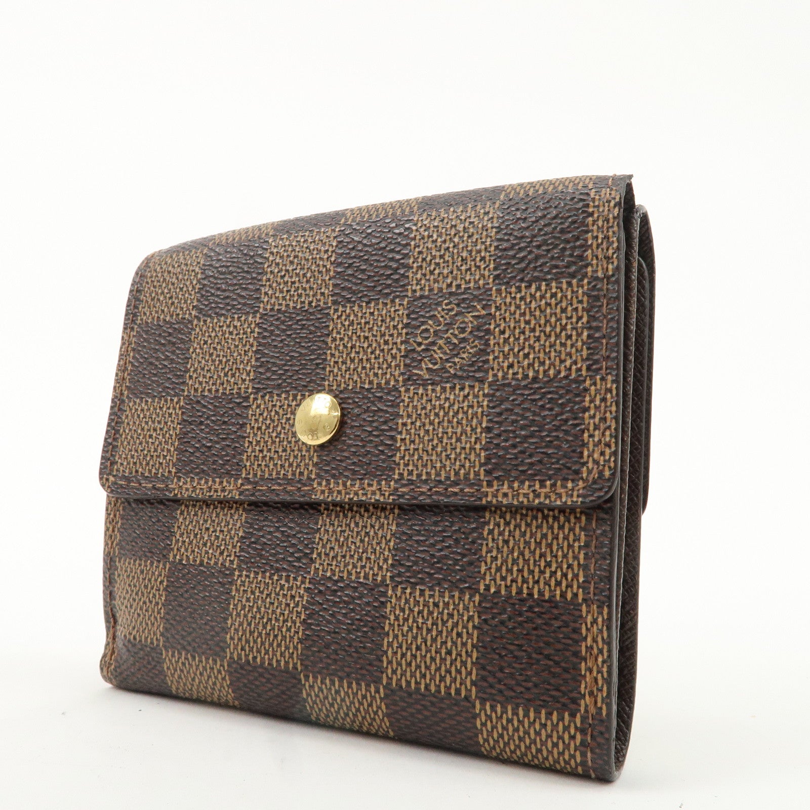 Louis Vuitton Damier Porte Monnaie Bier Carte Credit N61652 Used