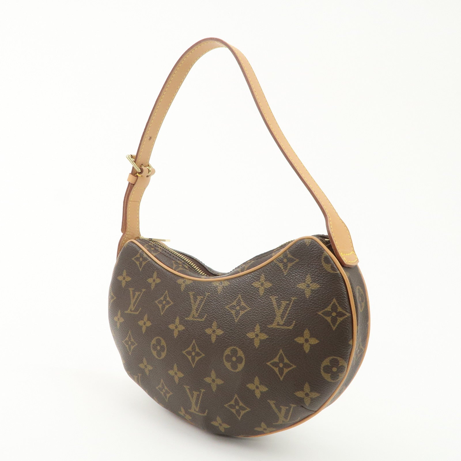 Louis Vuitton Monogram Pochette Croissant Shoulder Bag M51510 Used
