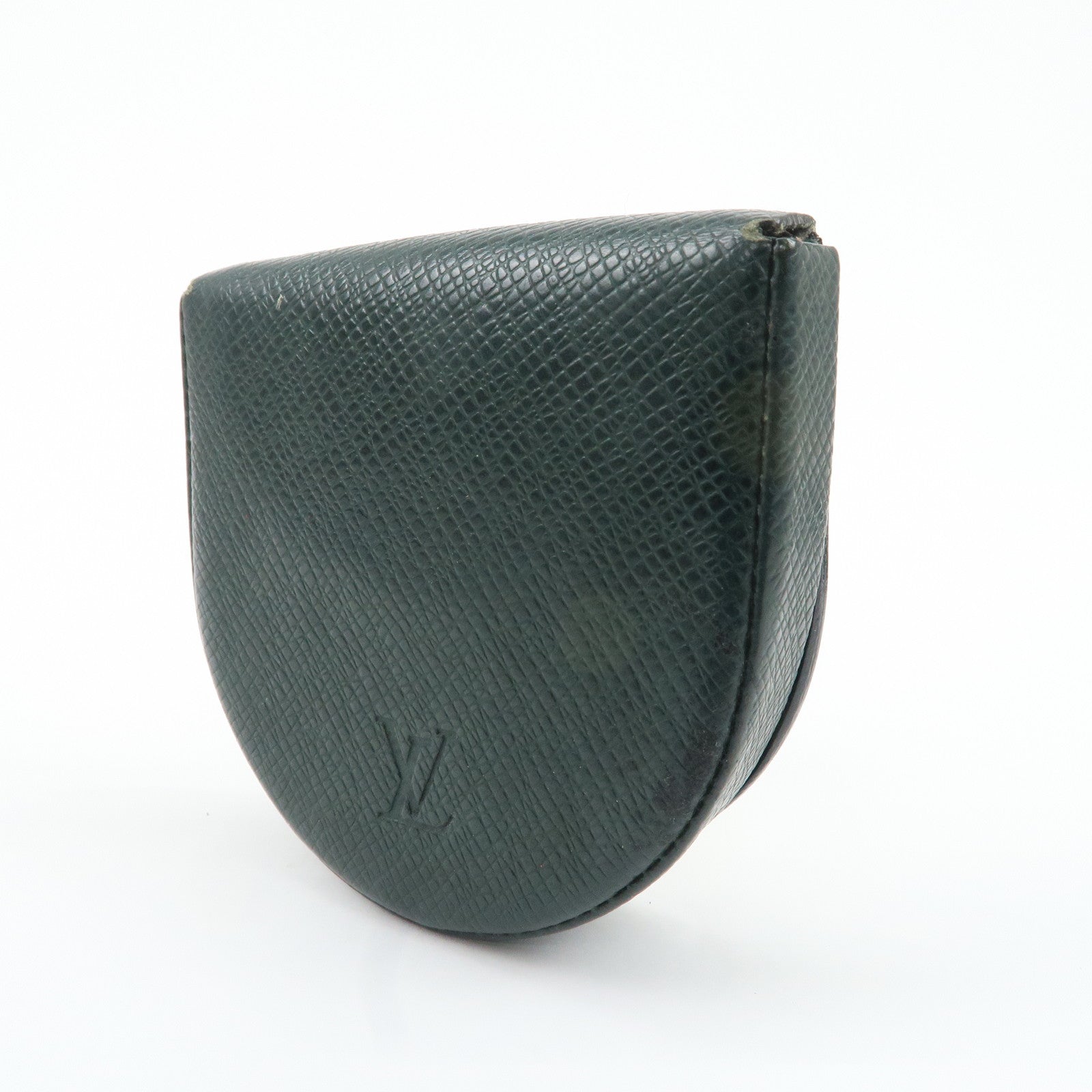 Louis Vuitton Taiga Set of 2 Wallet Coin Case Epicea M30374 M3046P Used