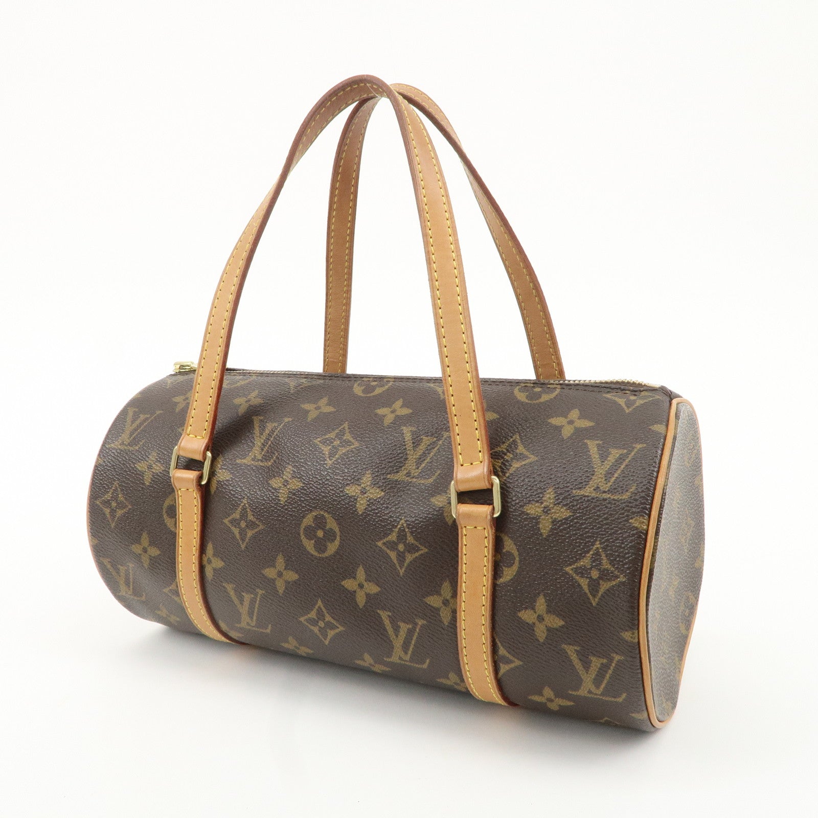 Louis Vuitton Monogram Papillon 26 Hand Bag New Style M51386 Used