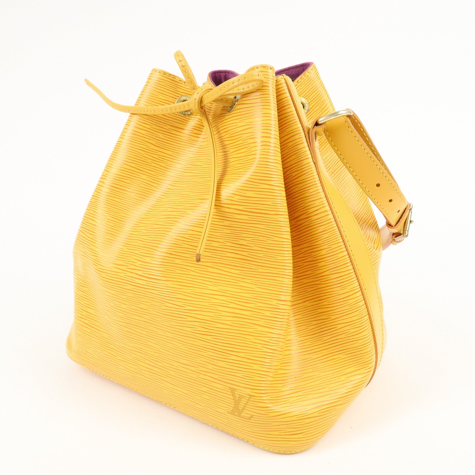 Louis Vuitton Epi Petit Noe Shoulder Bag Tassili Yellow M44109 Used