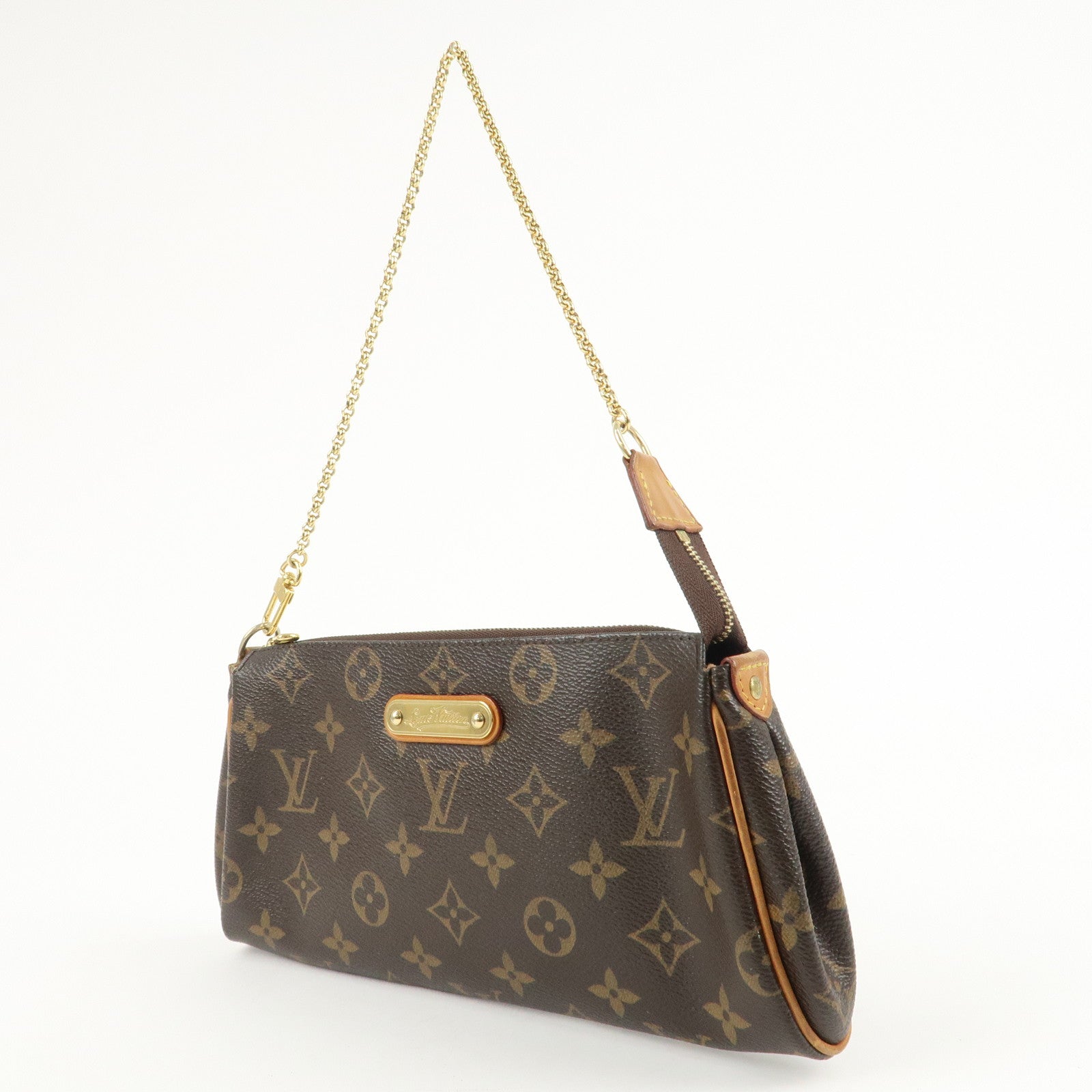 Louis Vuitton Monogram Eva 2 Way Pouch Shoulder Bag M95567 Used