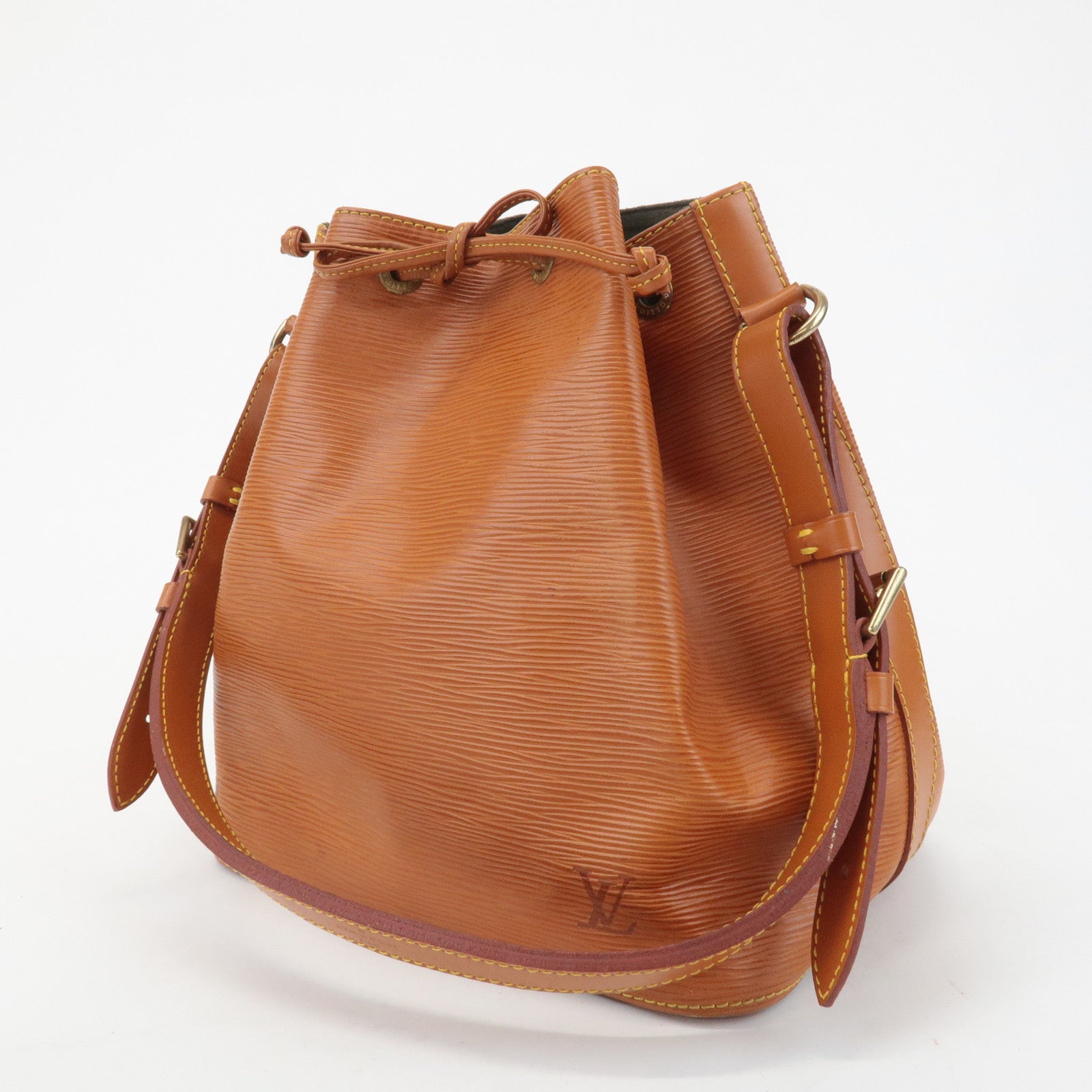Louis Vuitton Epi Petit Noe Shoulder Bag Kenya Brown M44103 Used