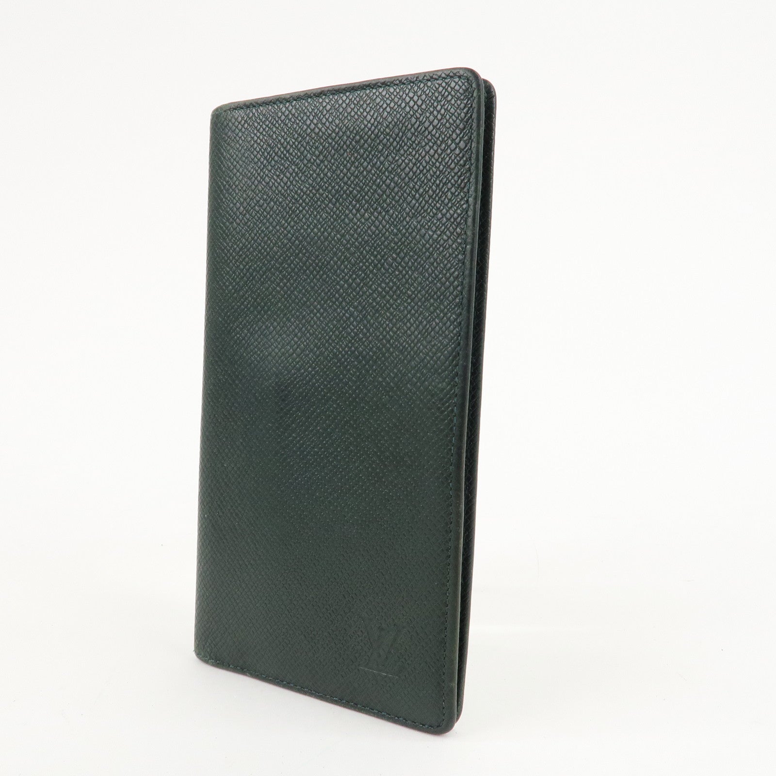 Louis Vuitton Taiga Set of 2 Wallet Epicea M30394 M30454 Used