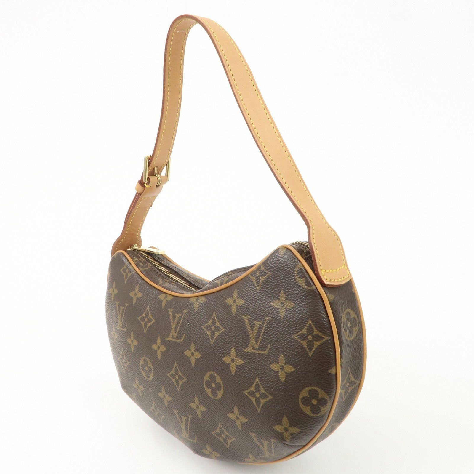 Louis Vuitton Monogram Pochette Croissant Shoulder Bag M51510 Used