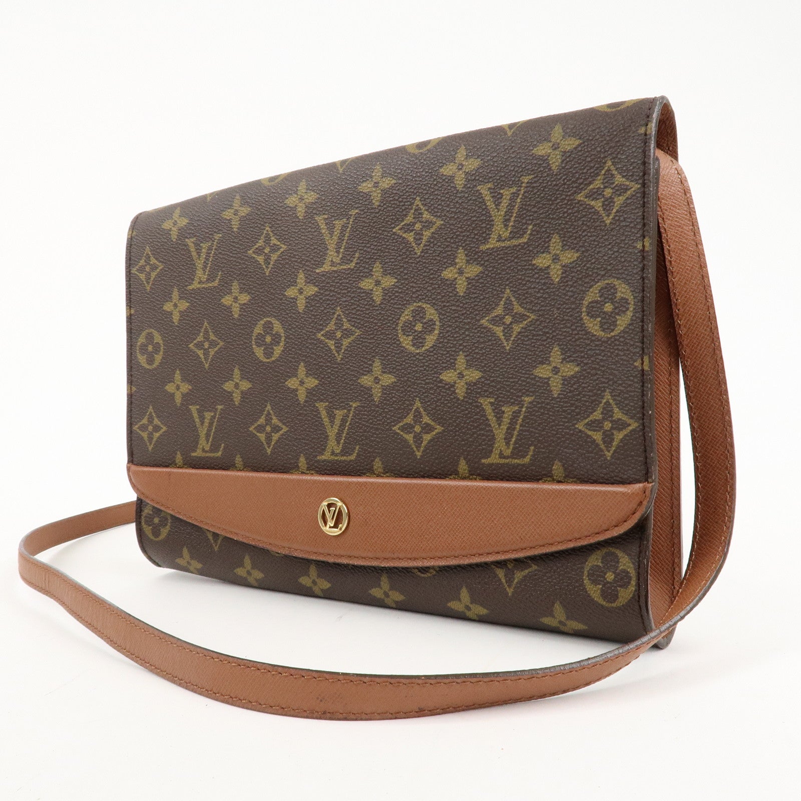Louis Vuitton Monogram Bordeaux 2Way Bag Shoulder Bag M51797 Used