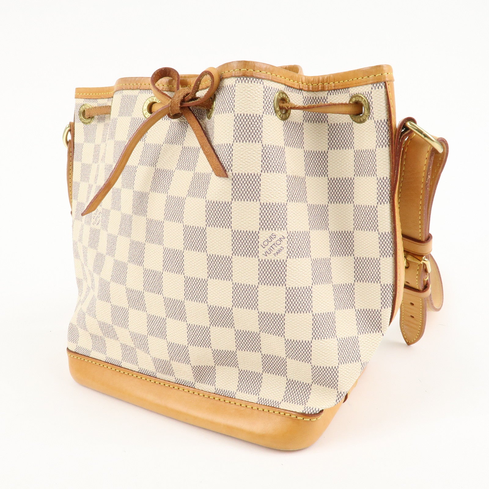 Louis Vuitton Damier Azur Noe BB Shoulder Bag N41220 Used