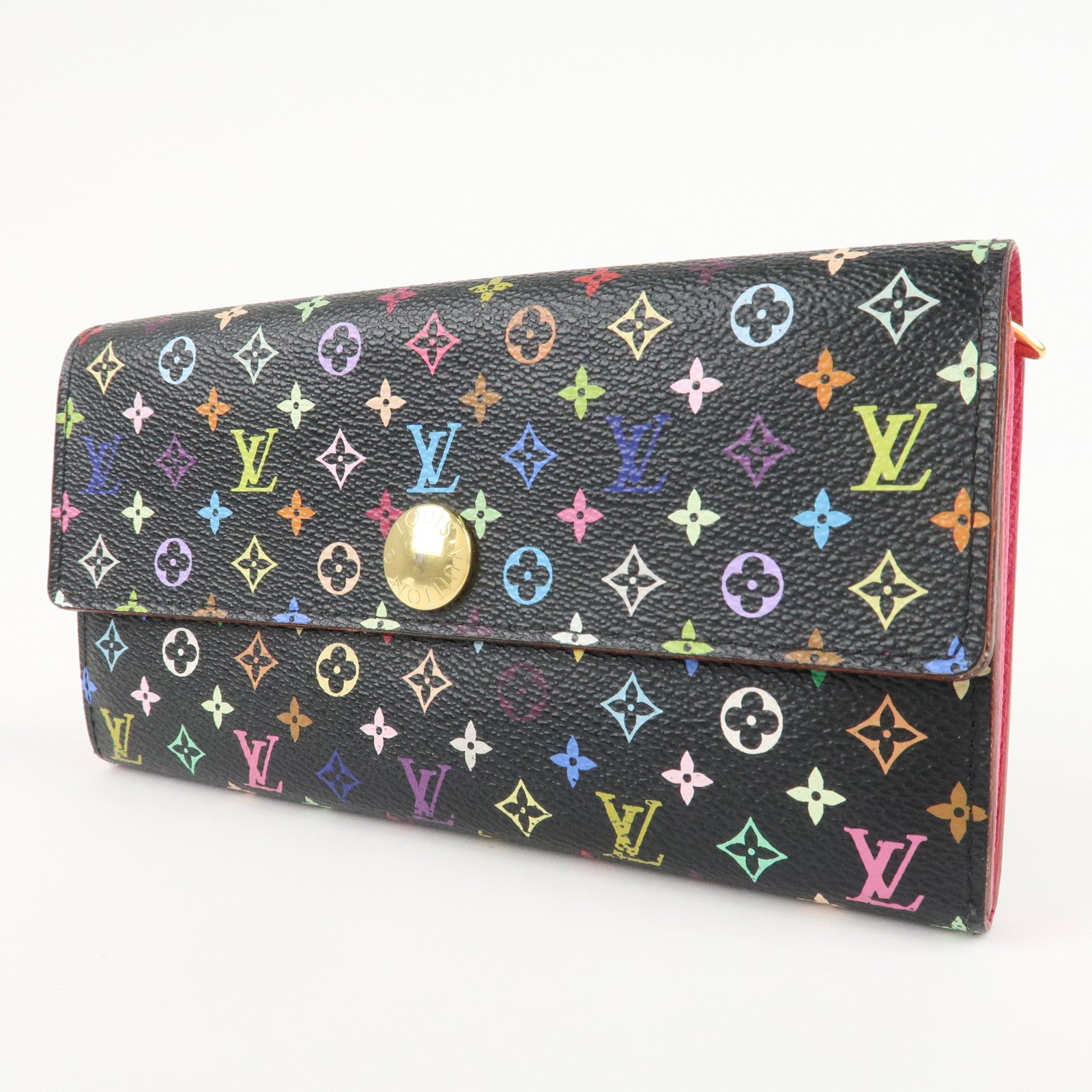 Louis Vuitton Monogram MultiColor Portefeuille Sarah Wallet M93533 Used
