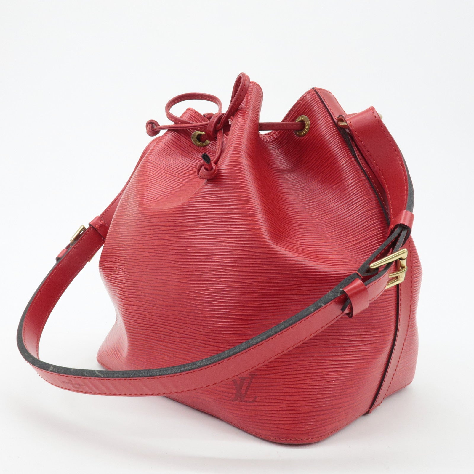 Louis Vuitton Epi Petit Noe Shoulder Bag Castilian Red M44107 Used