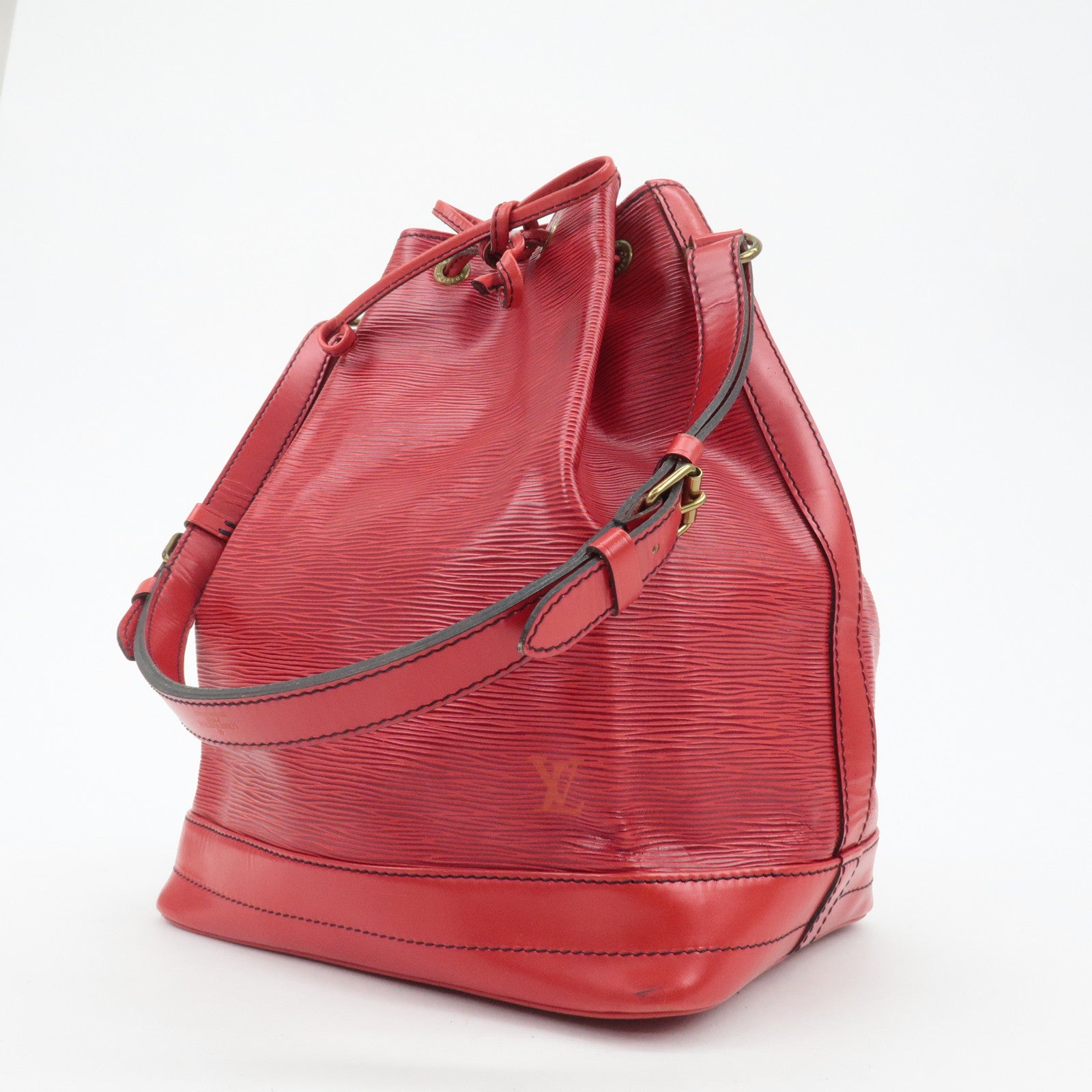 Louis Vuitton Epi Noe Shoulder Bag Castilian Red M44007 Used