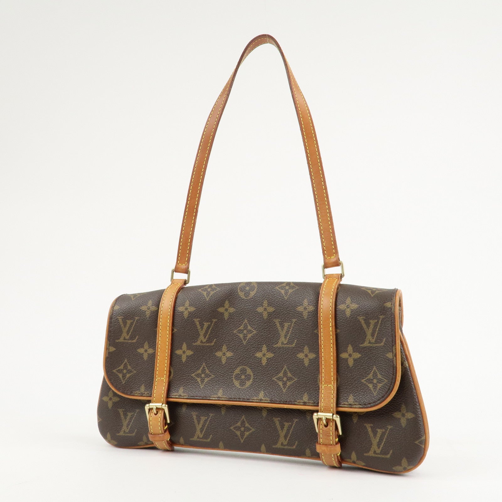 Louis Vuitton Monogram Marelle Shoulder Bag Brown M51157 Used